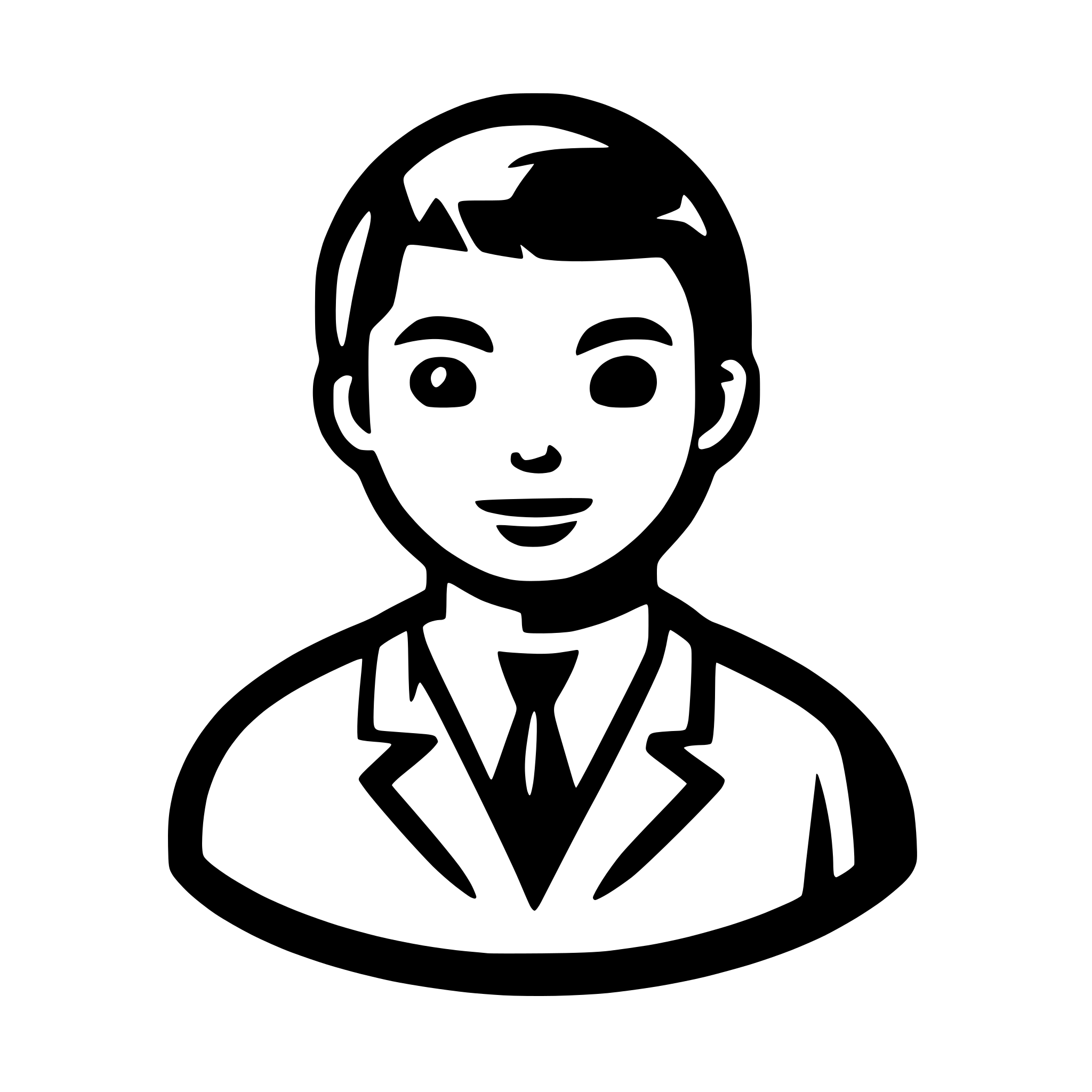 AI-generated SVG of 'make icon of a man'