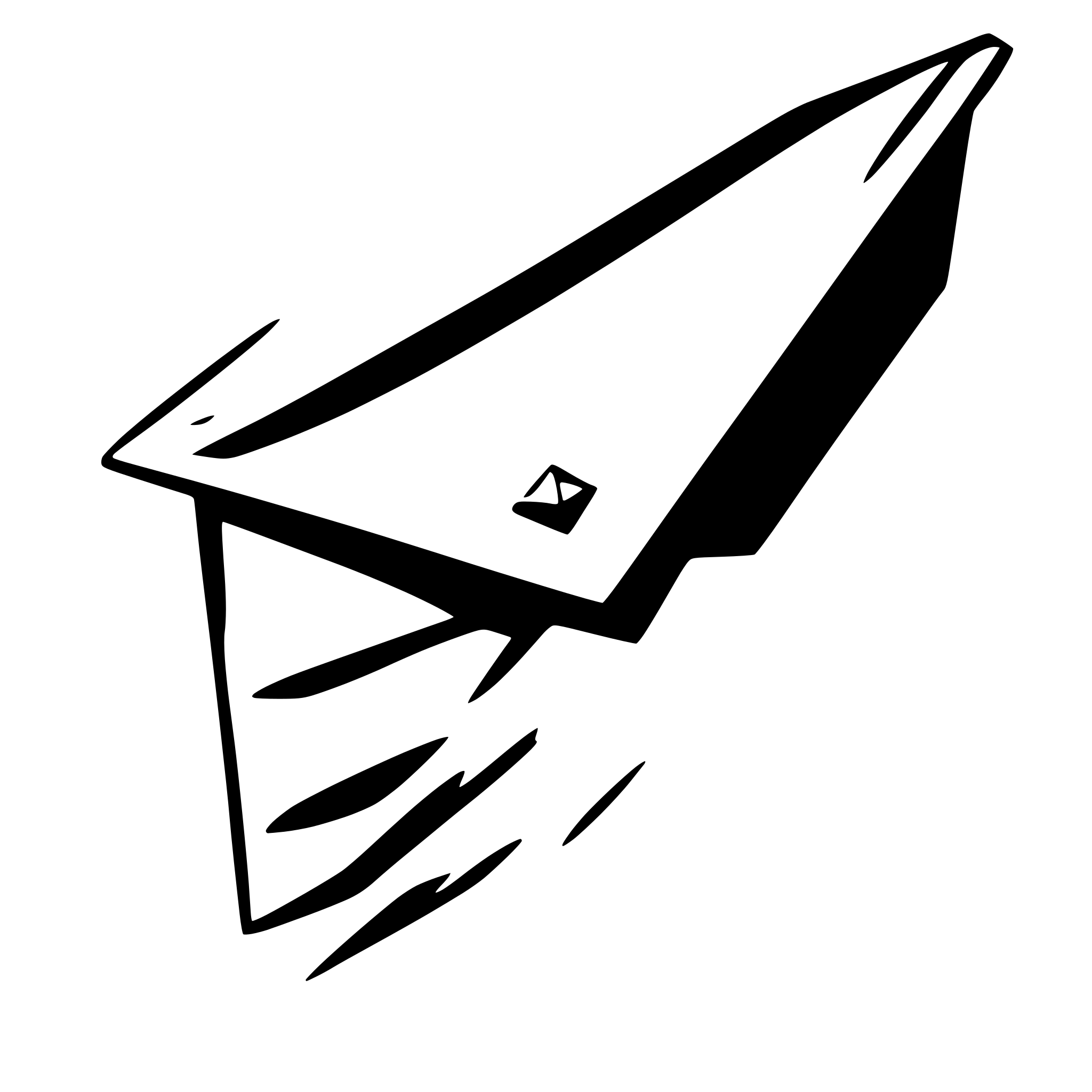 AI-generated SVG of a envelope flying away