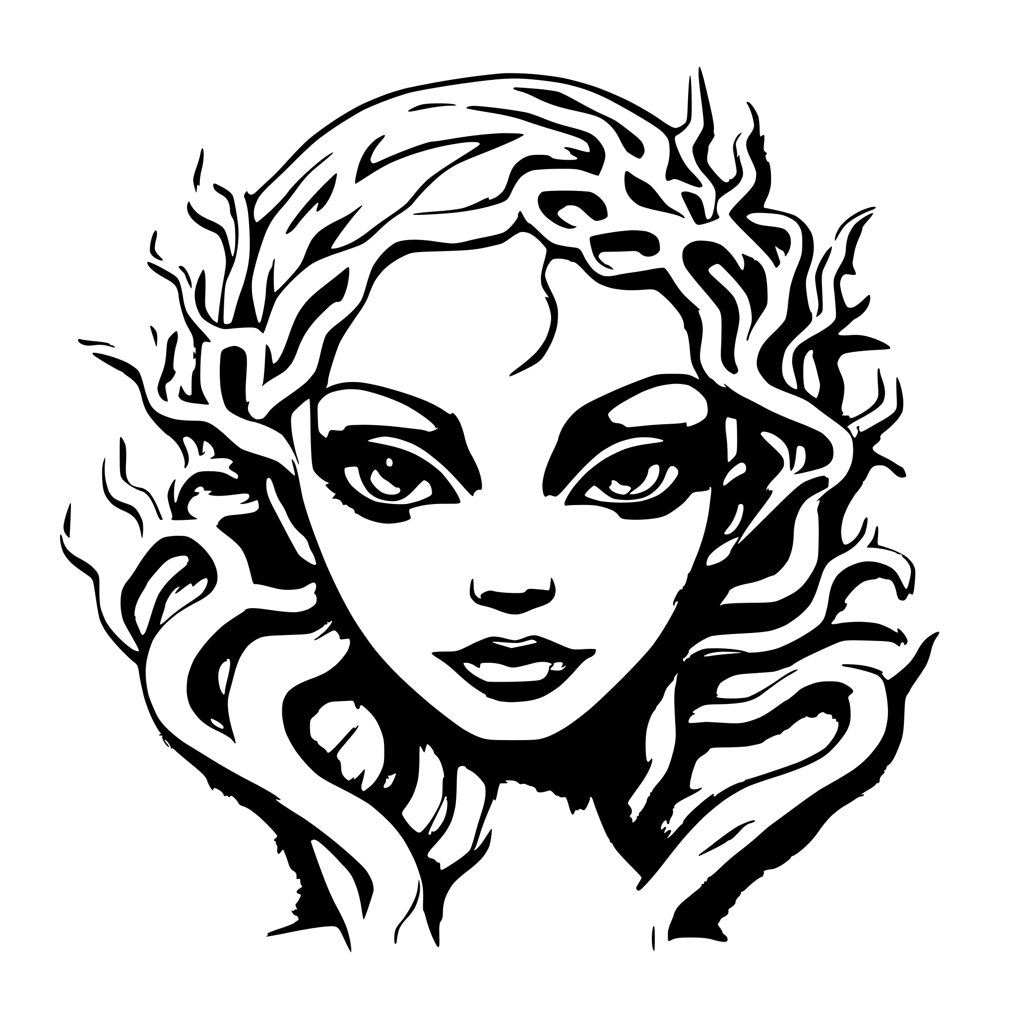 AI-generated SVG of a Under vaults of painted skies,
They wove their web of twisted lies.
In the name of sacred lore,
They scarred the souls they swore to care for.