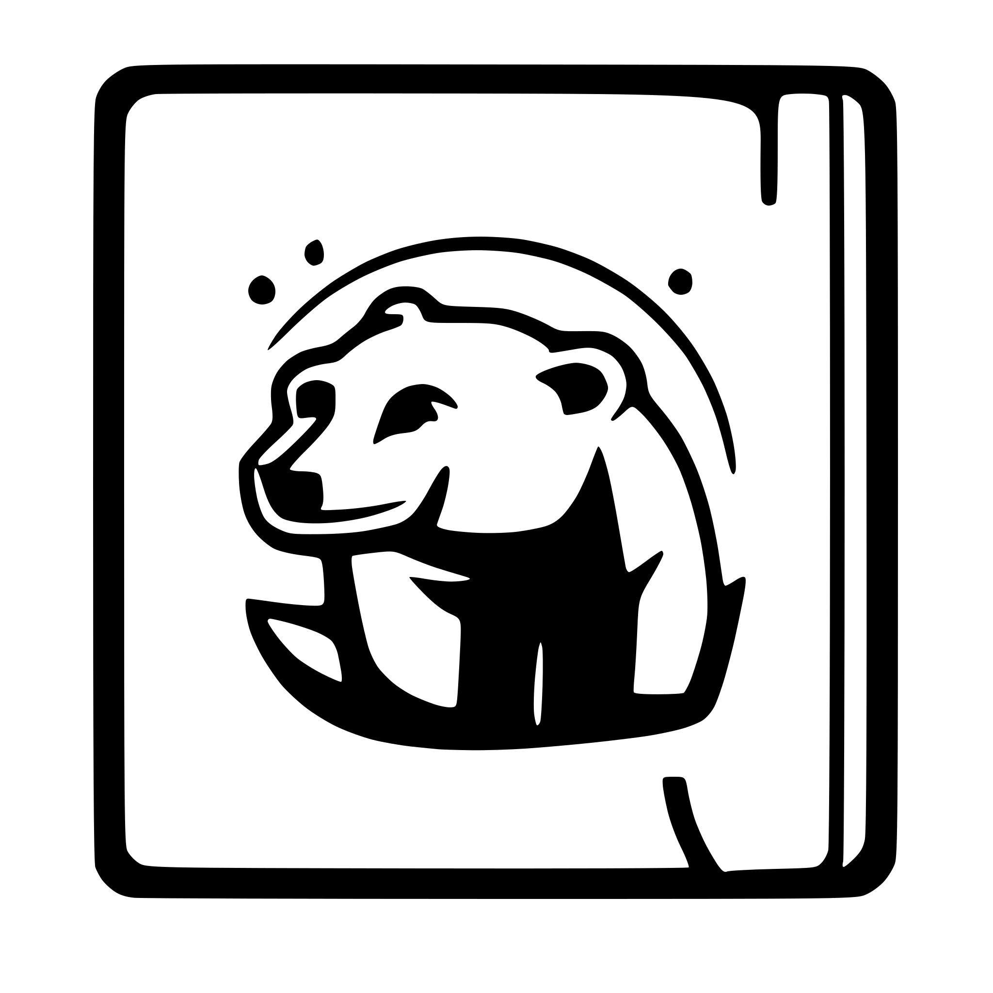 AI-generated SVG of a polar bear logo PROJECt planner