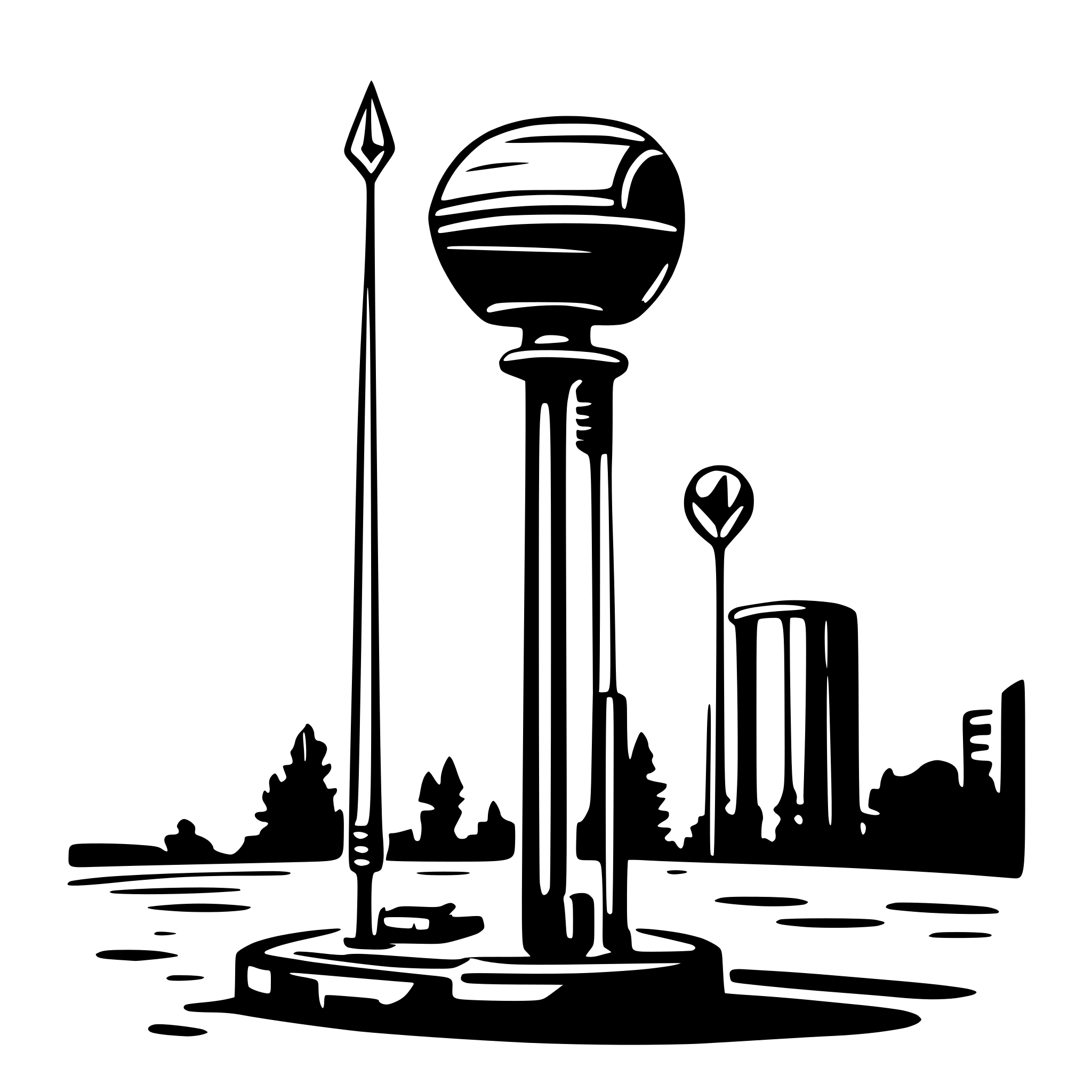 AI-generated SVG of 'rtk receiver'