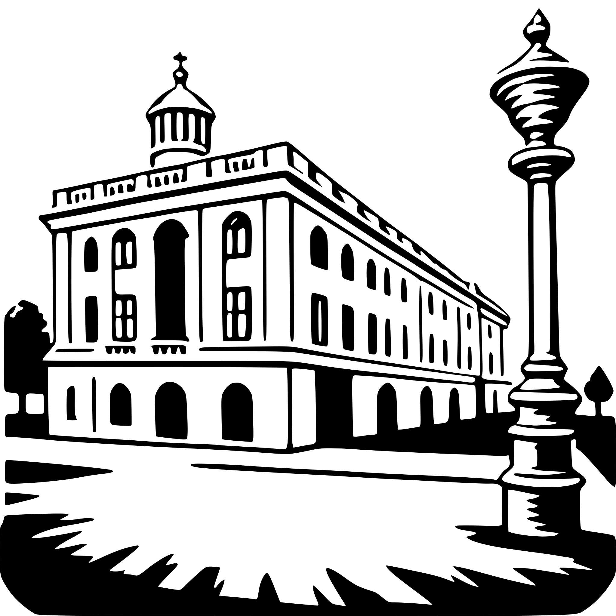 AI-generated SVG of 'palace of versailles'