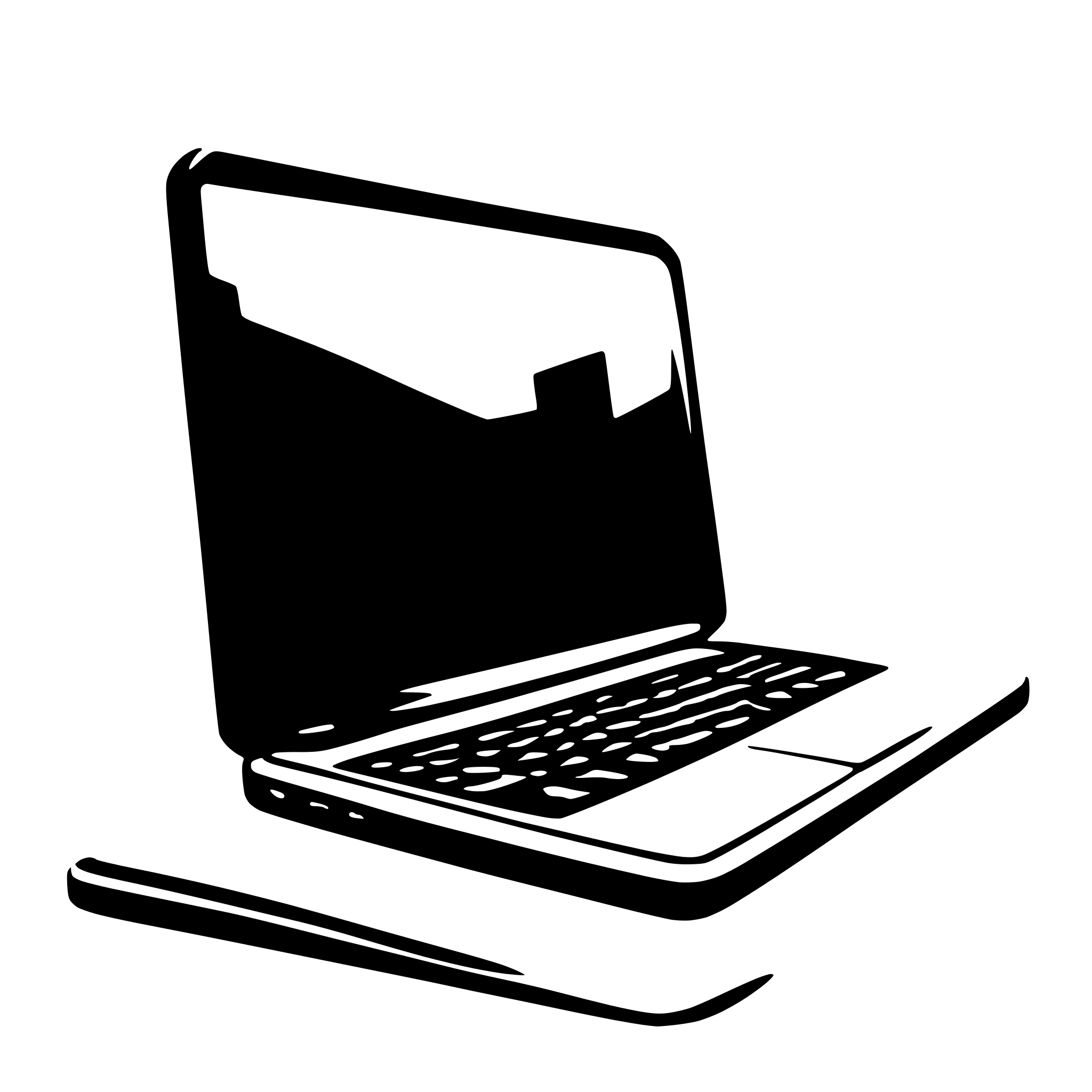 AI-generated SVG of a laptop