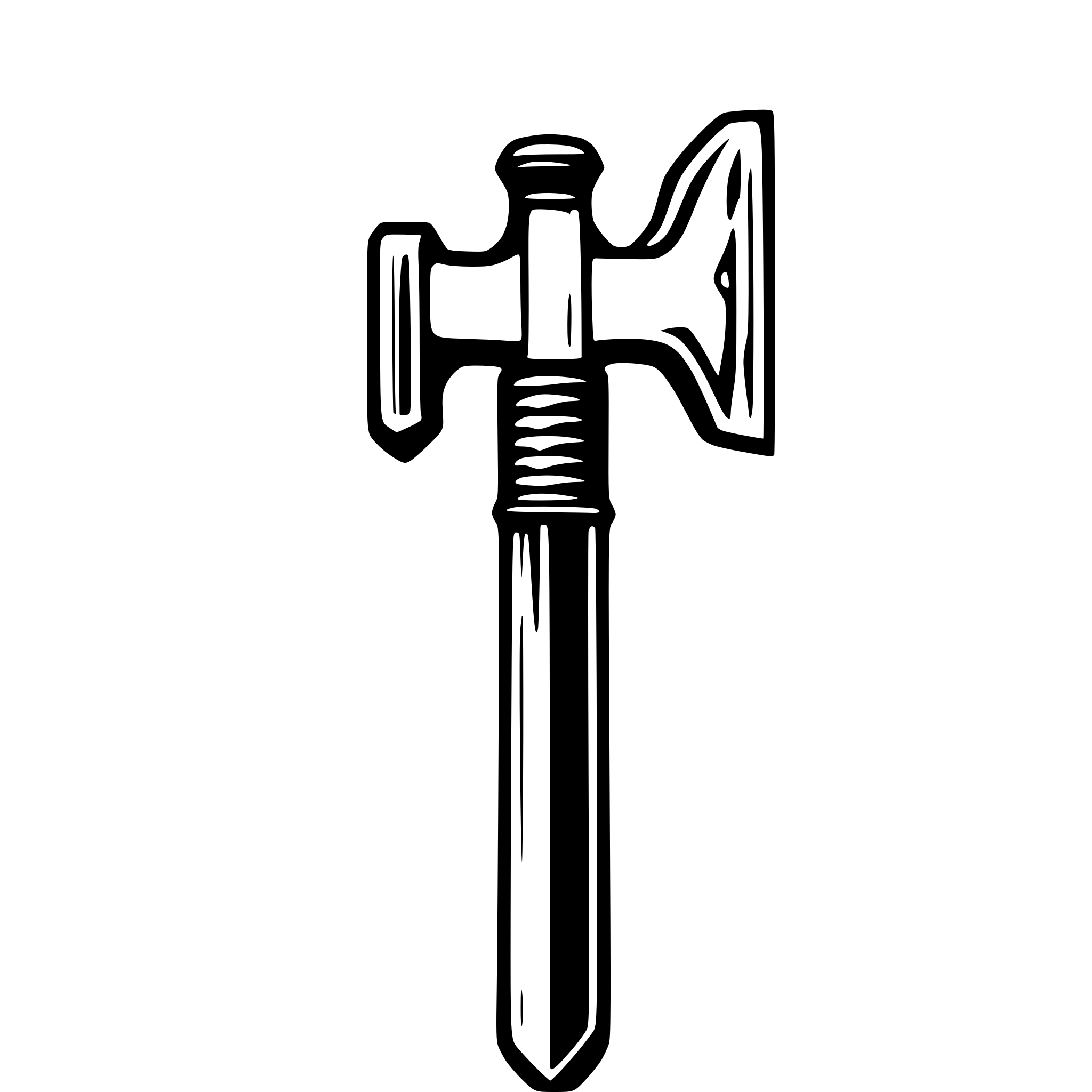AI-generated SVG of 'War hammer weapon'