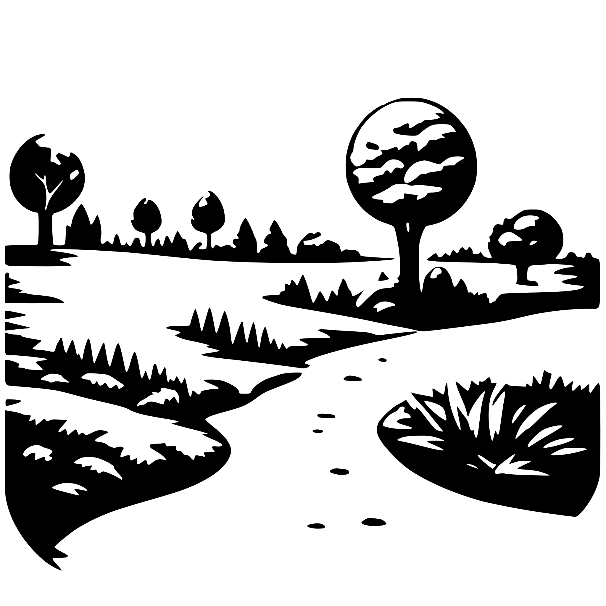 AI-generated SVG of a Landscape, kid's paradise