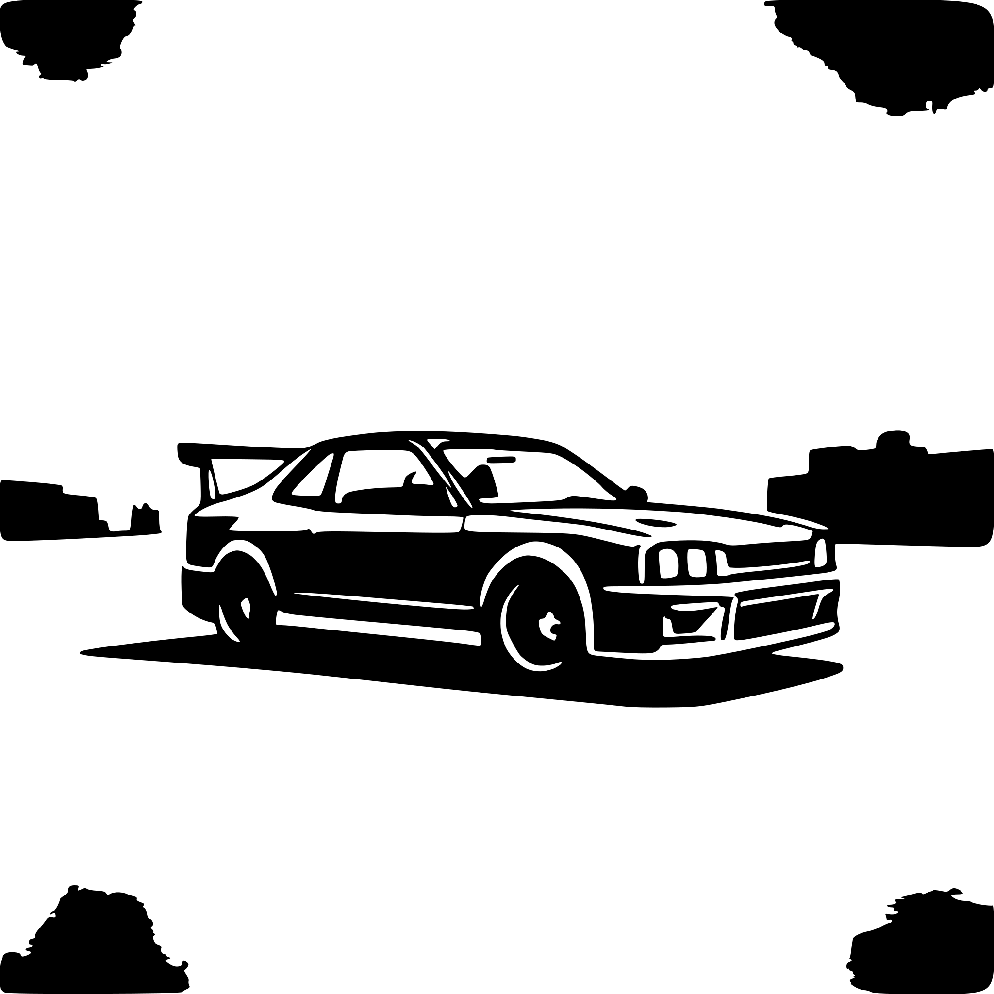 AI-generated SVG of 'toyota drifting car city background'