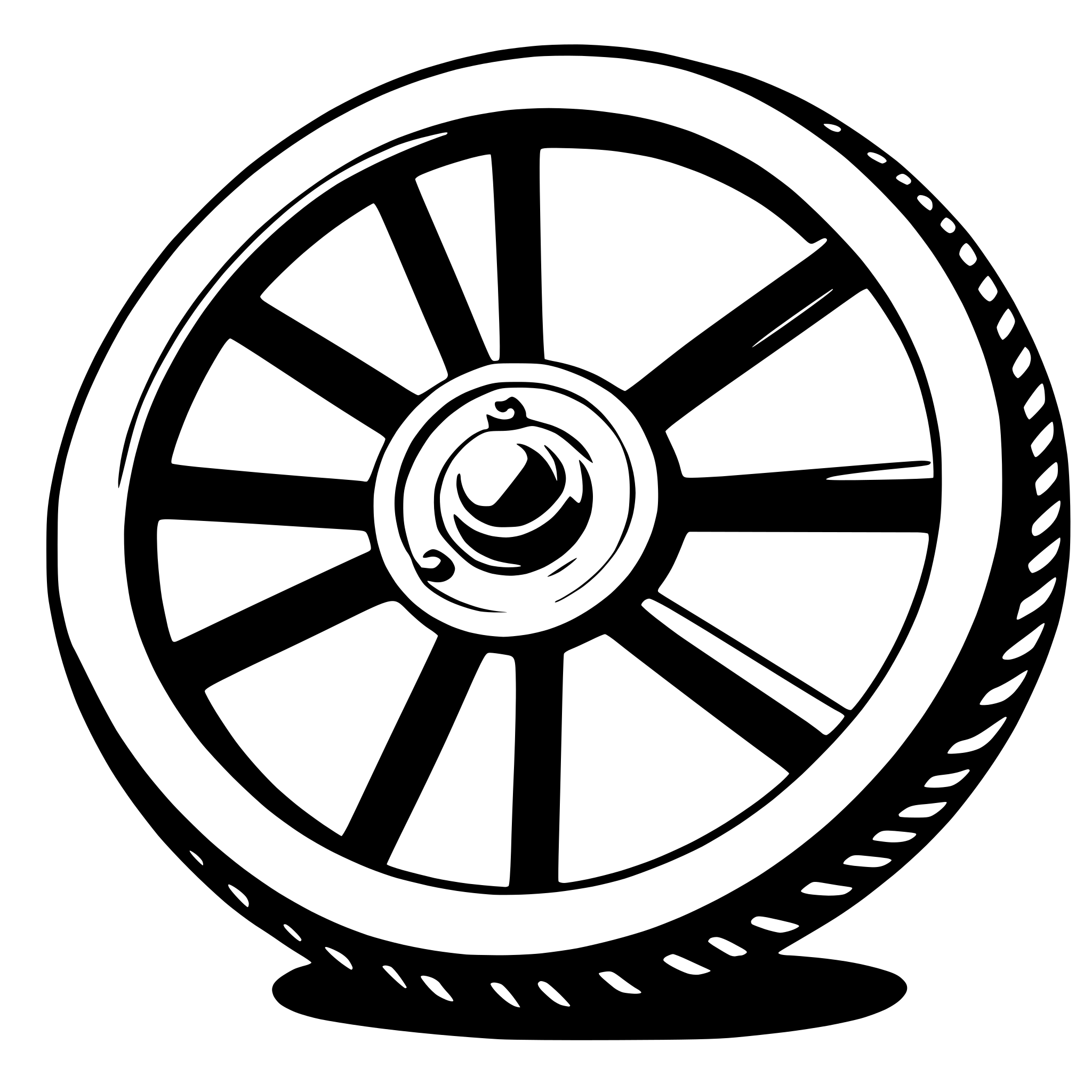 AI-generated SVG of 'wheel'