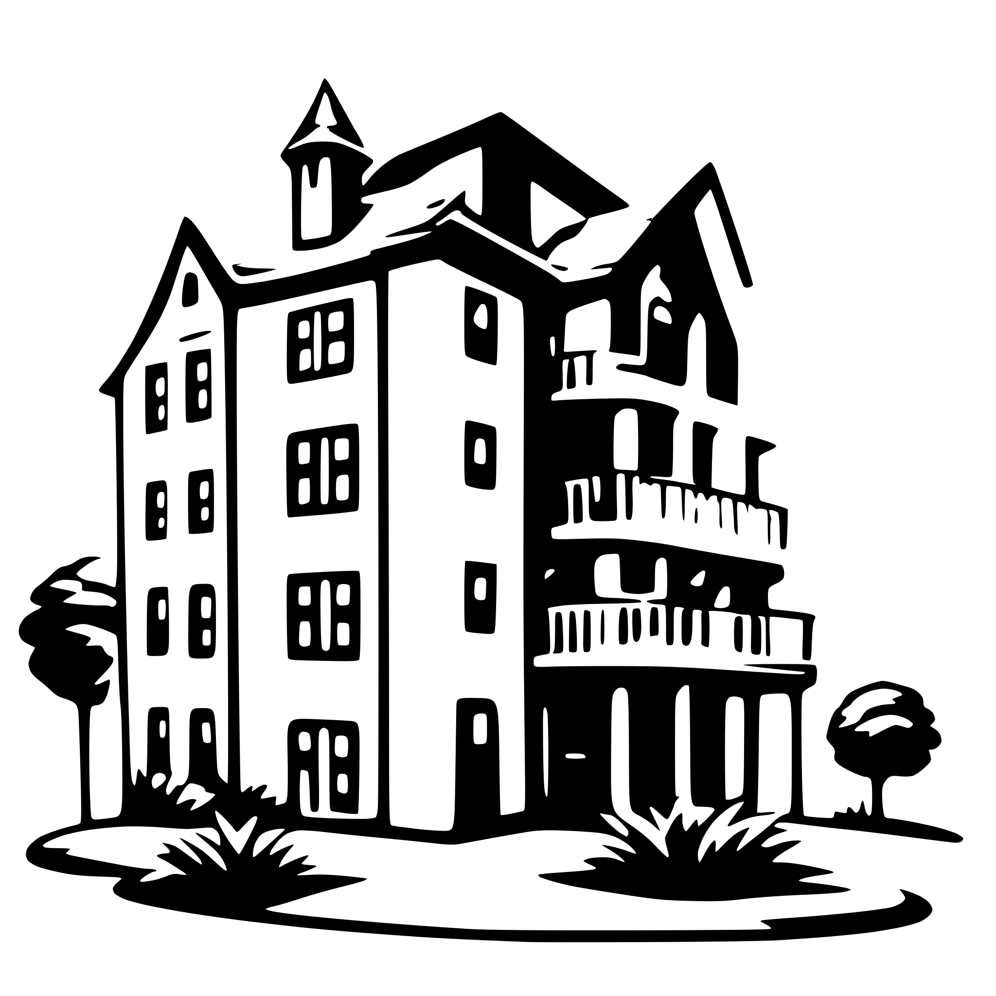 AI-generated SVG of 'Símbolo para uma imobiliária'