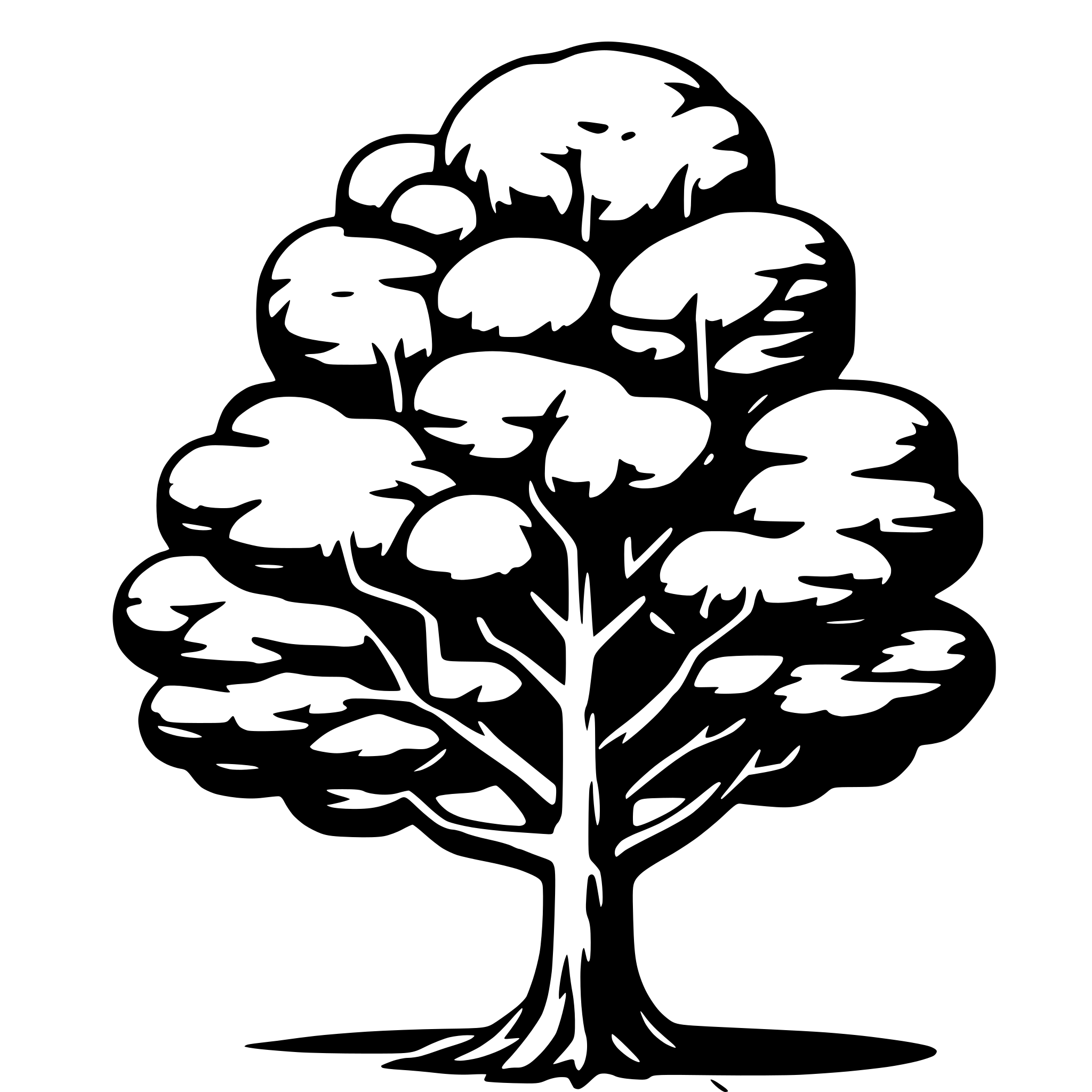 AI-generated SVG of 'react.js tree'
