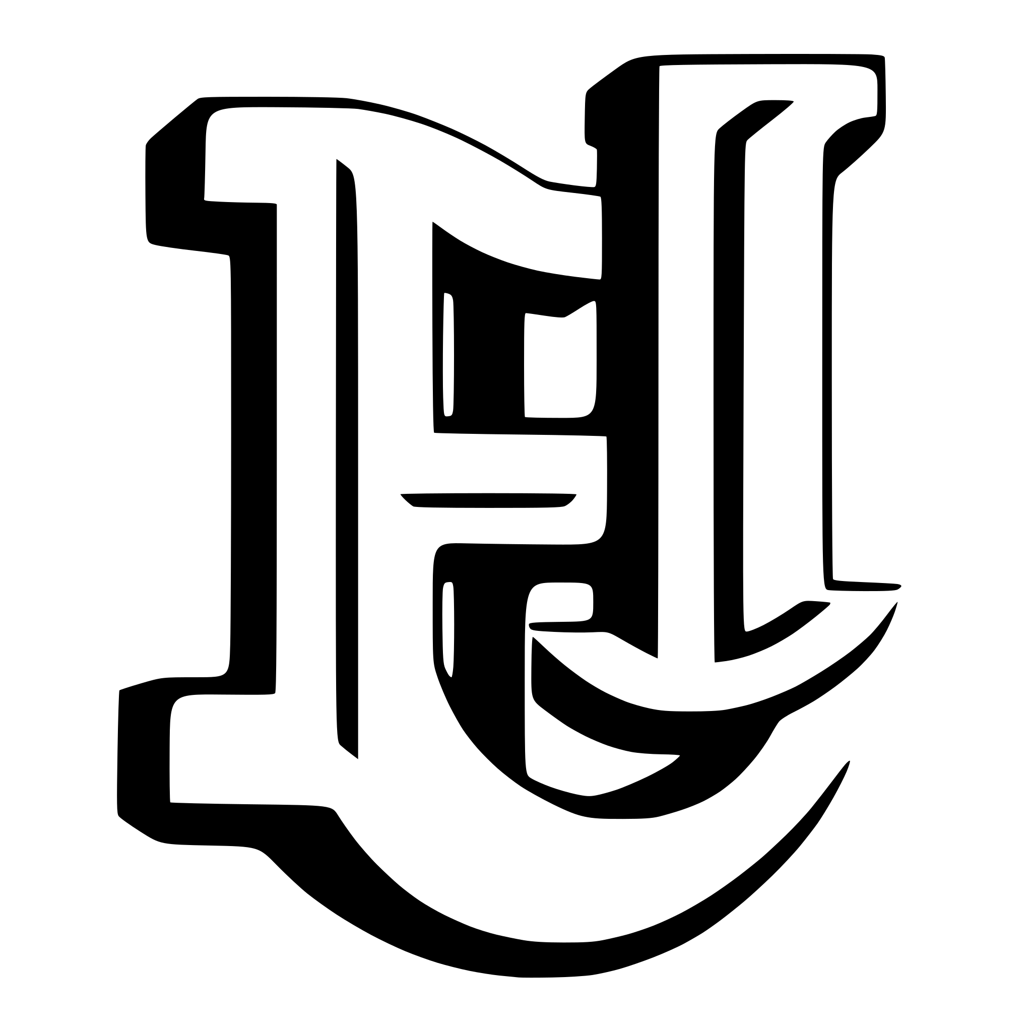 AI-generated SVG of a the letters LG in geometric style using only outlines and no shading fine details