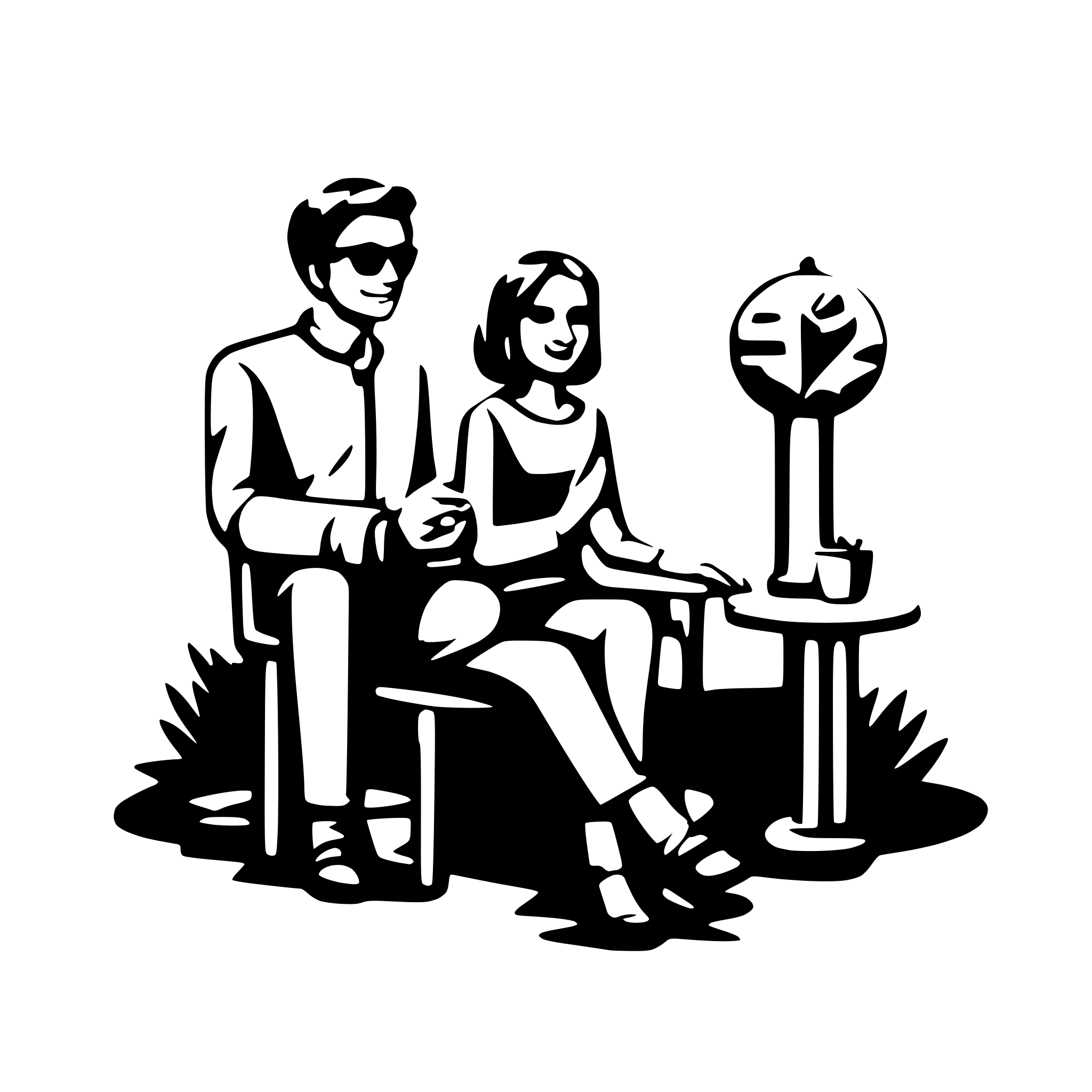 AI-generated SVG of 'about us'