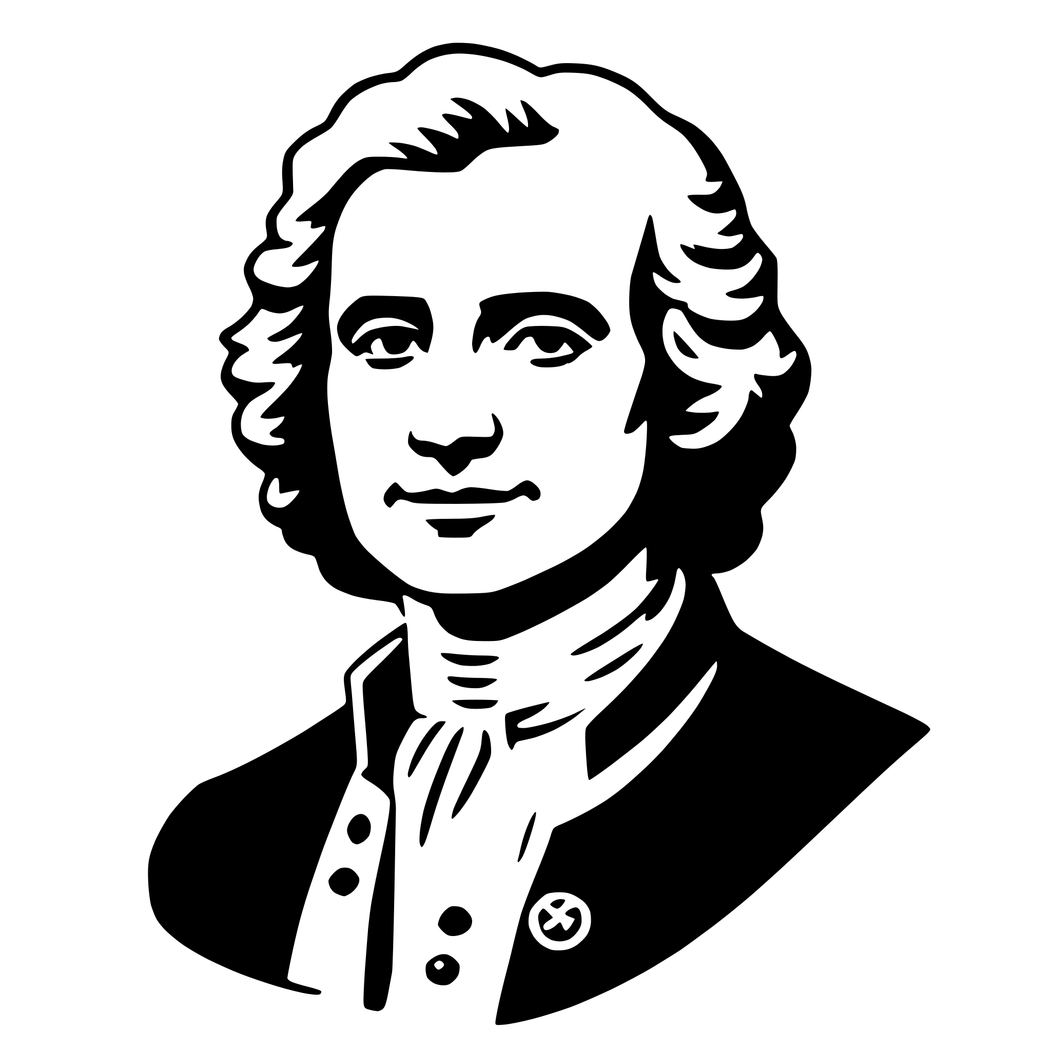 AI-generated SVG of 'jean-jacques rousseau'