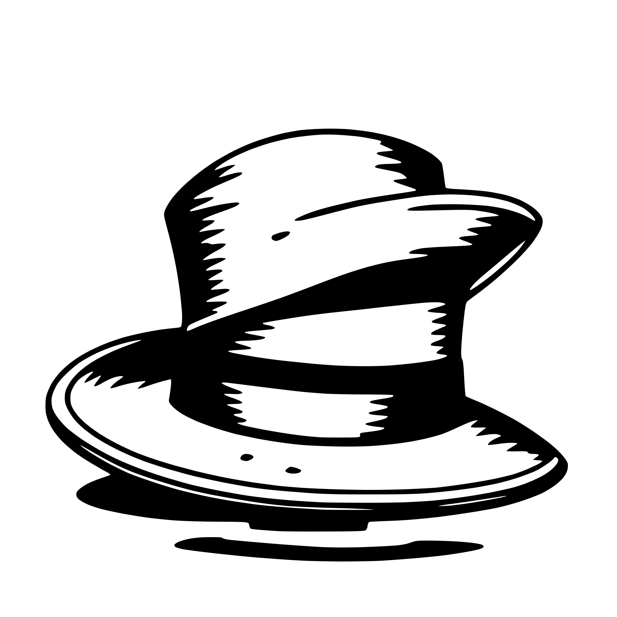 AI-generated SVG of 'sun hat'