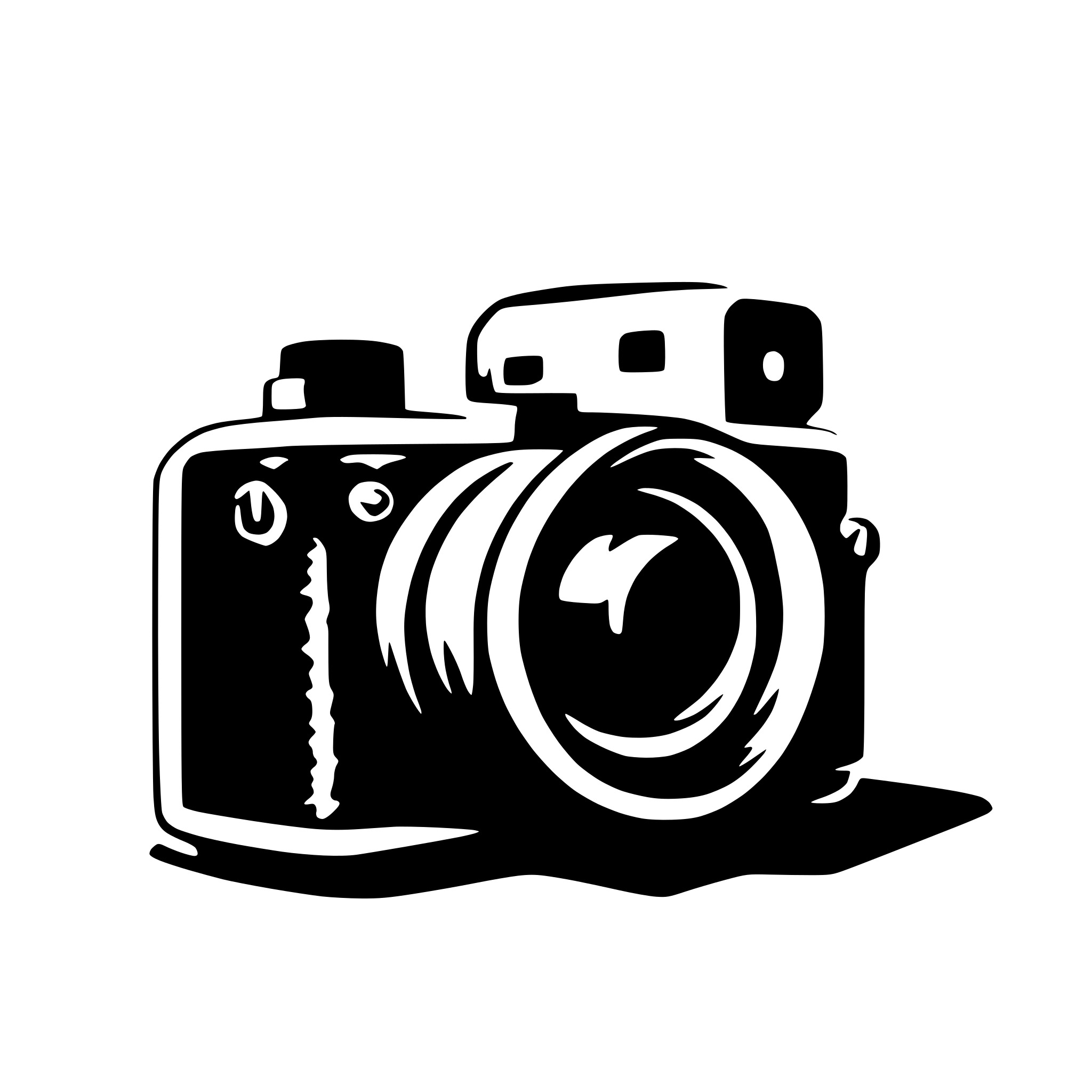 AI-generated SVG of 'camera'