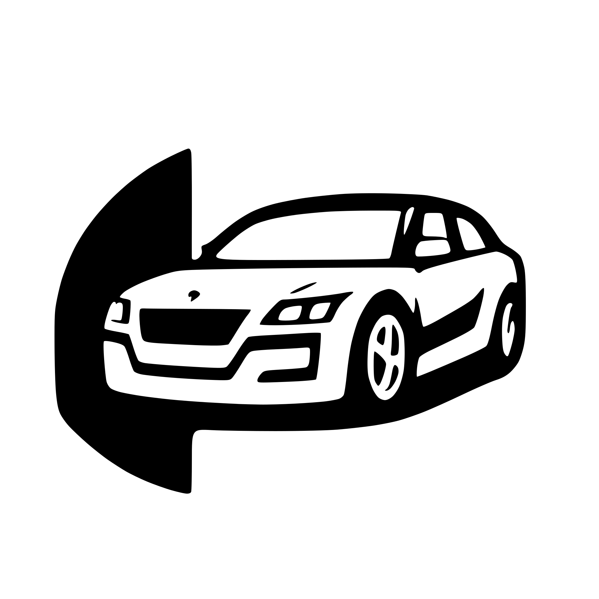 AI-generated SVG of a Prime cars rent icon; bmw