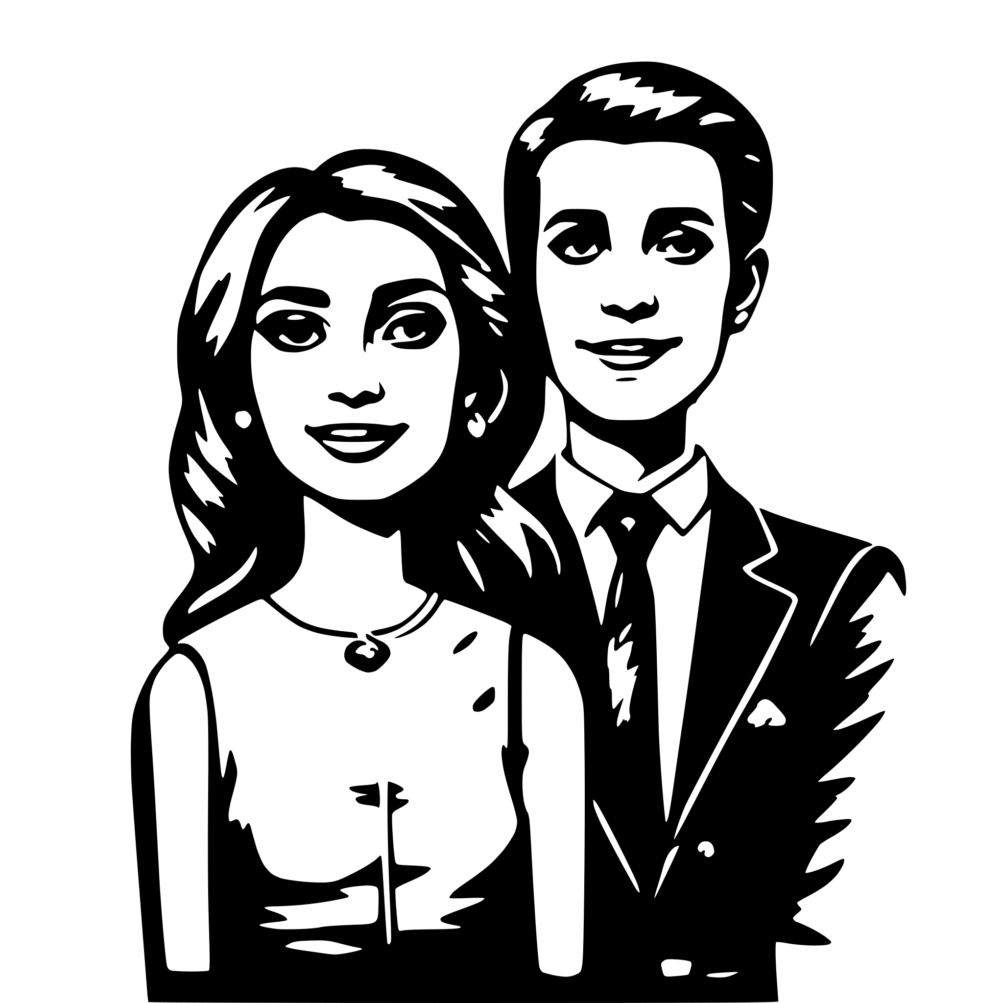 AI-generated SVG of 'Família Varela'