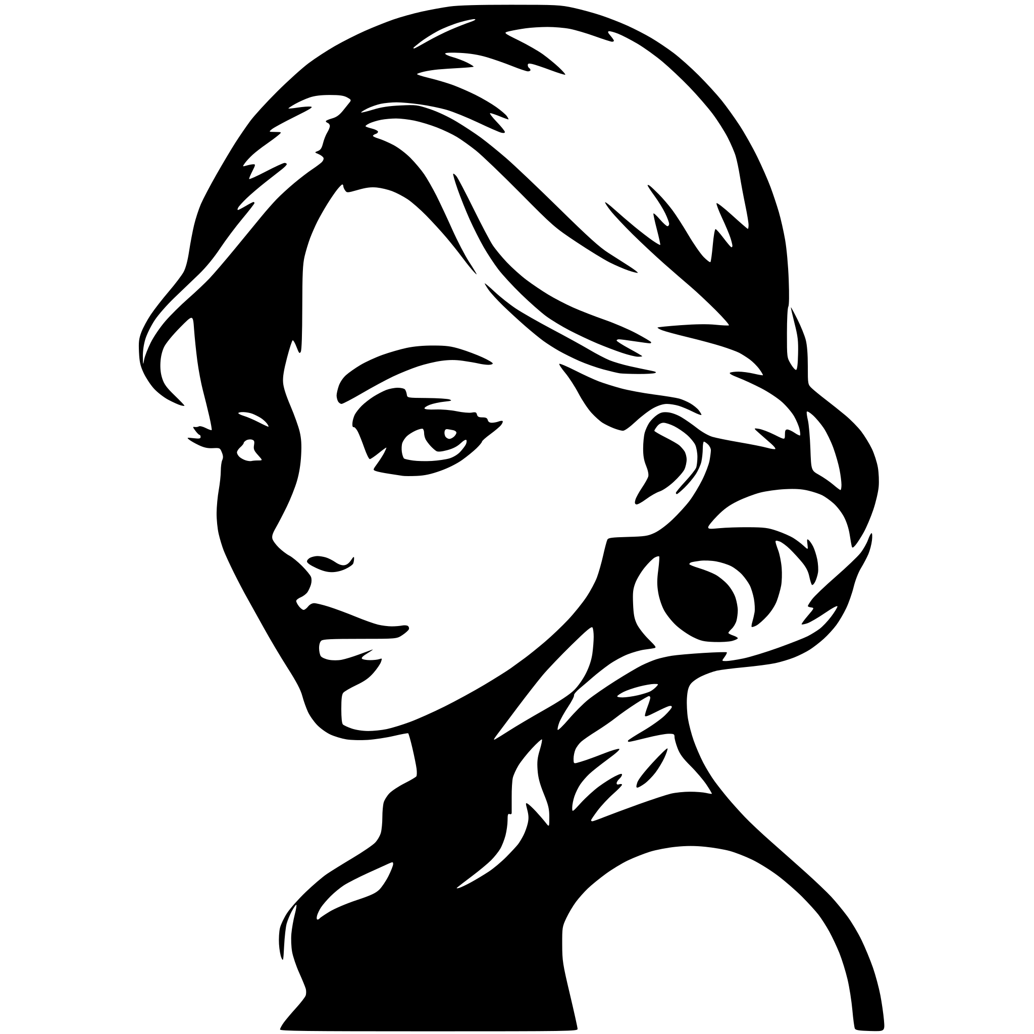 AI-generated SVG of a sexy bitting lip