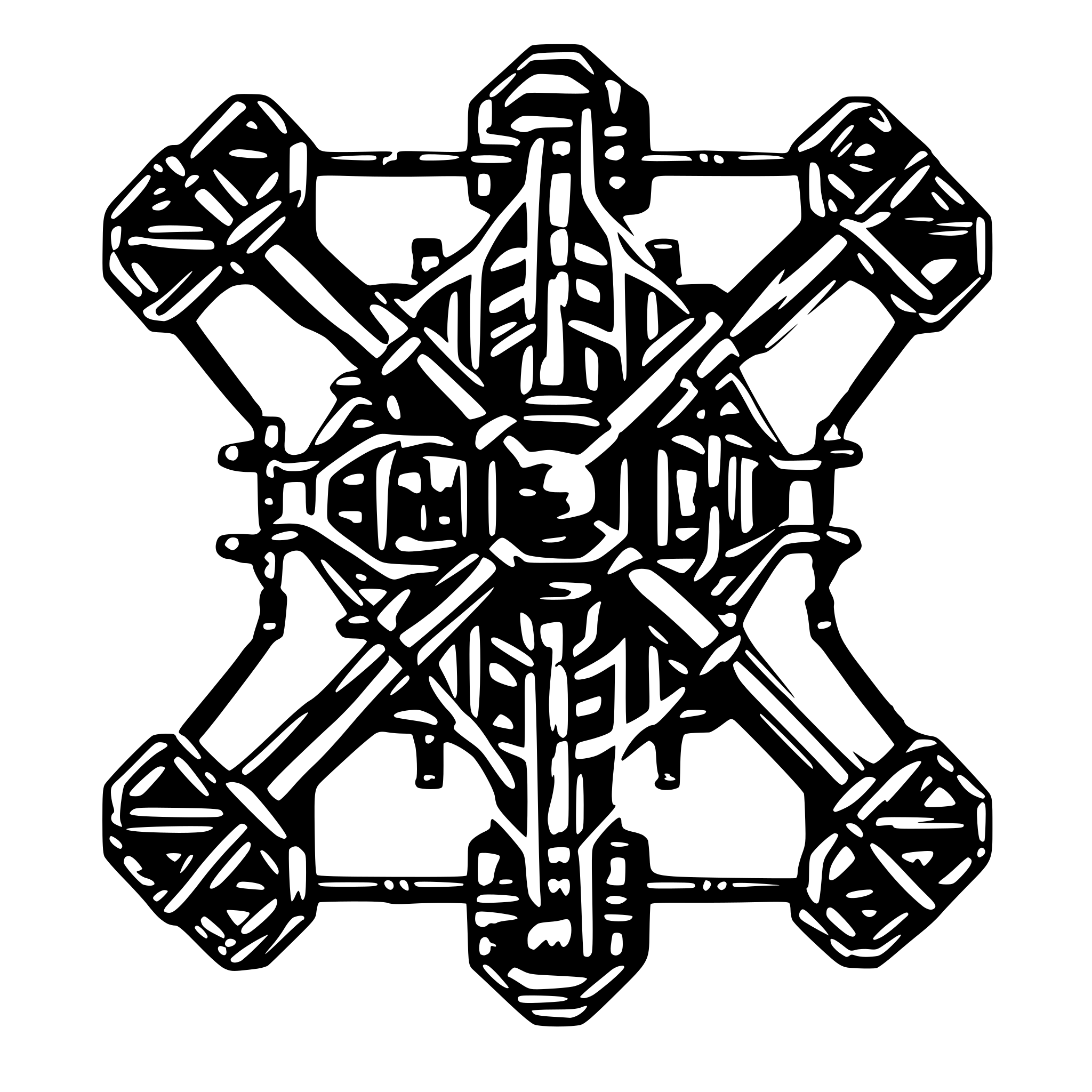 AI-generated SVG of a Advanced neural network