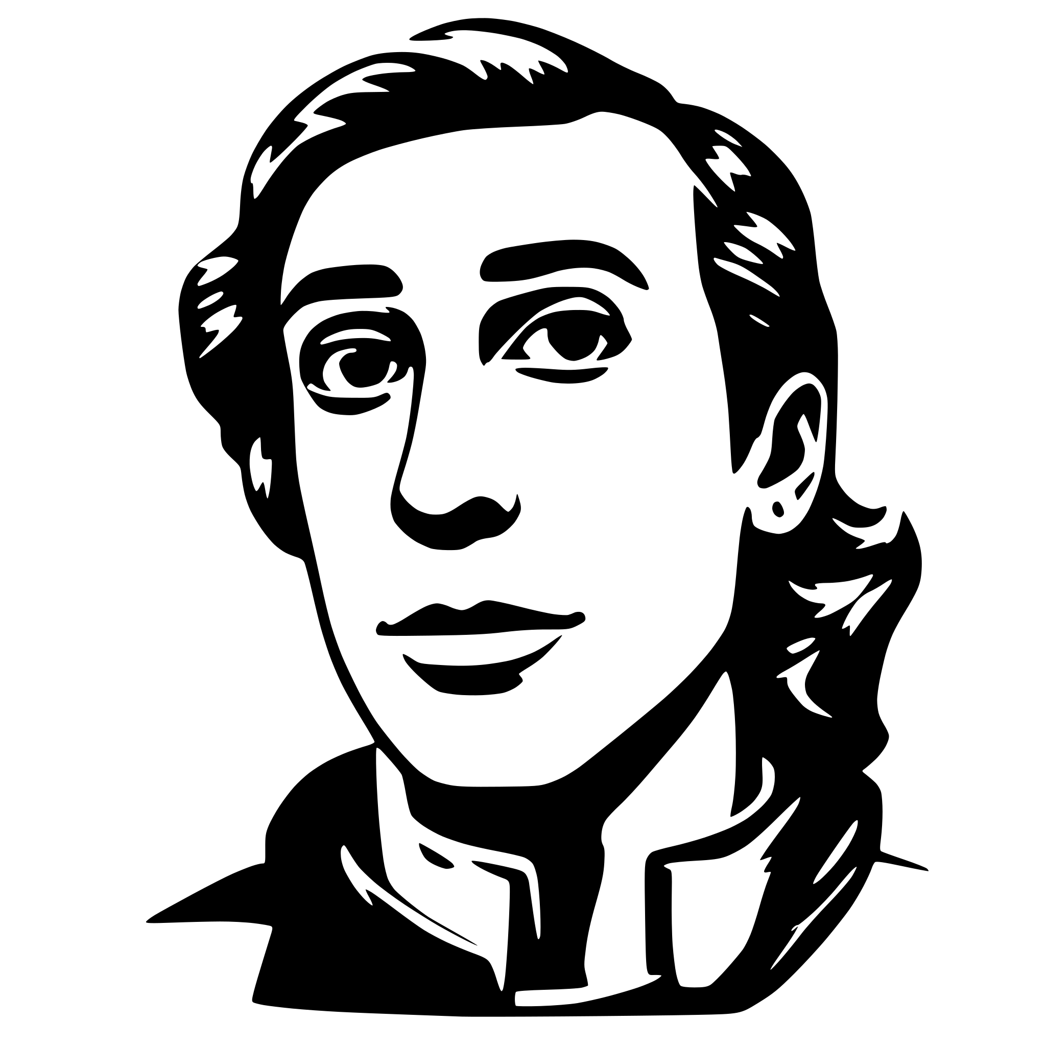 AI-generated SVG of a Rafael celular