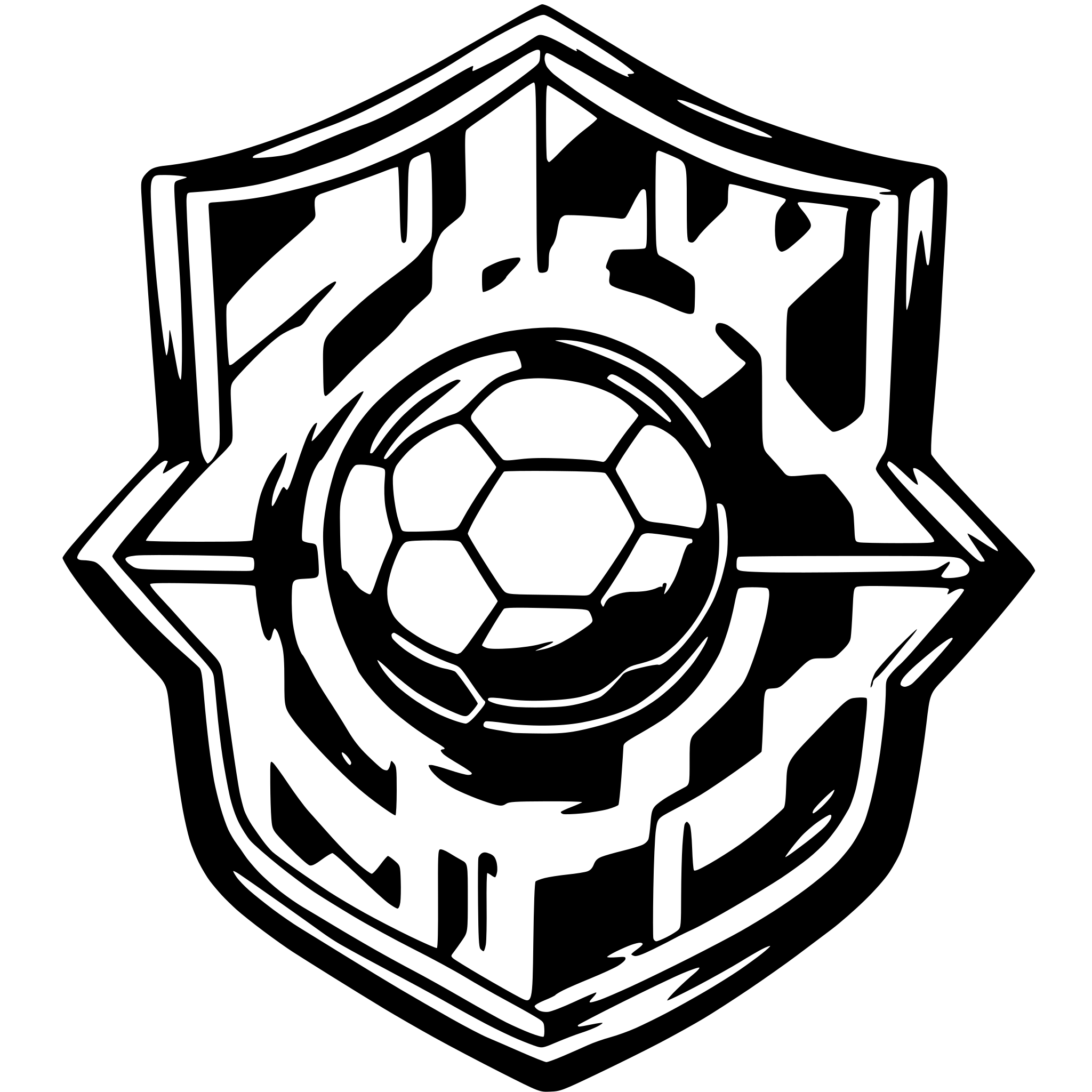 AI-generated SVG of 'shield soccer'