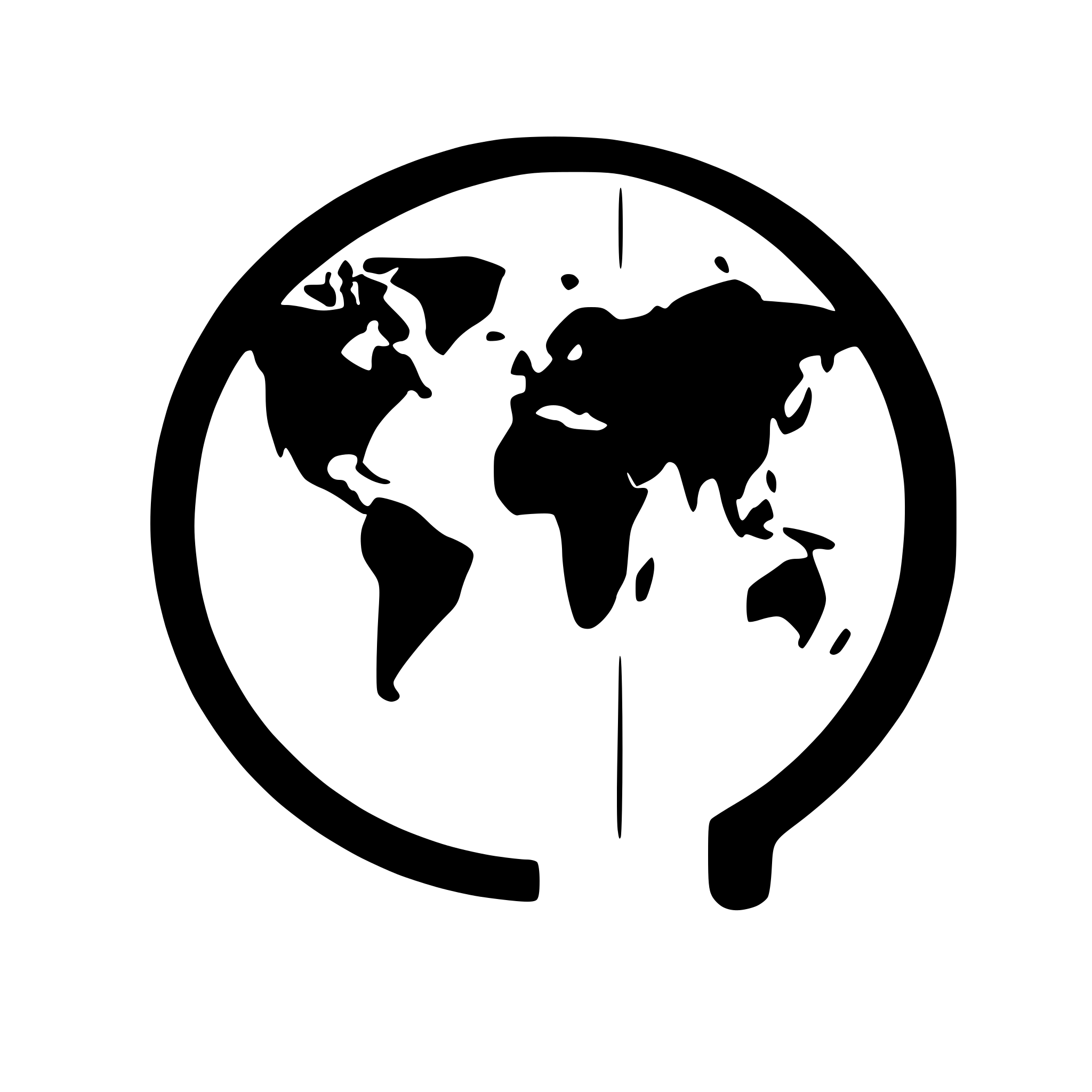 AI-generated SVG of a world map with grid tiling system