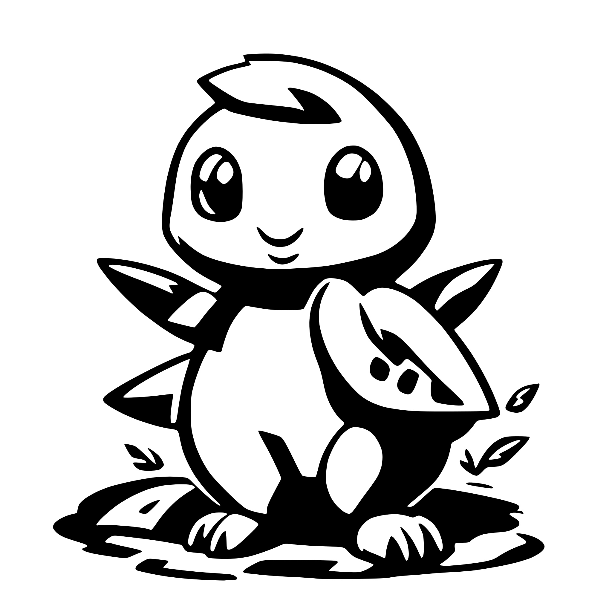 AI-generated SVG of a pokemon card