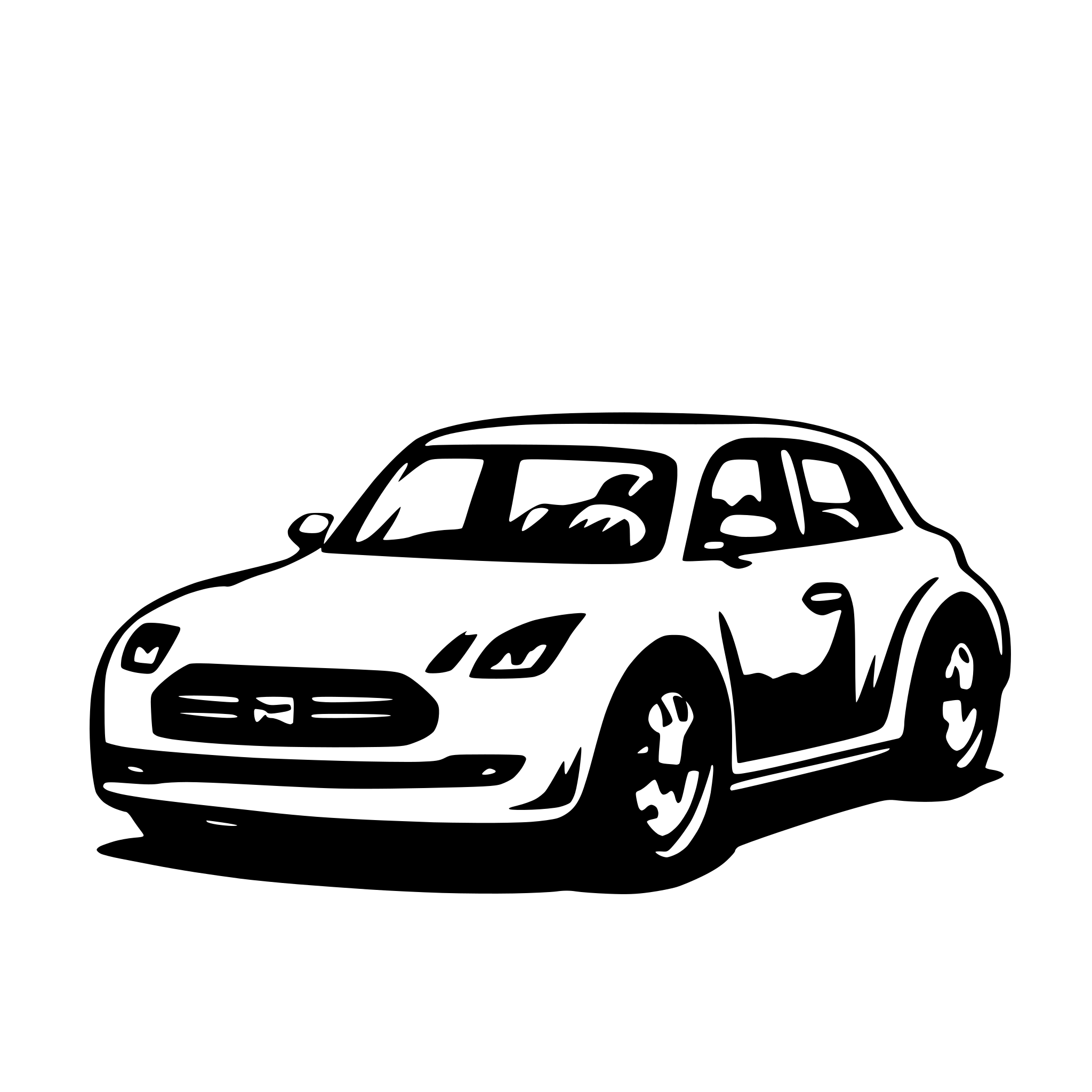 AI-generated SVG of a Intelligent car