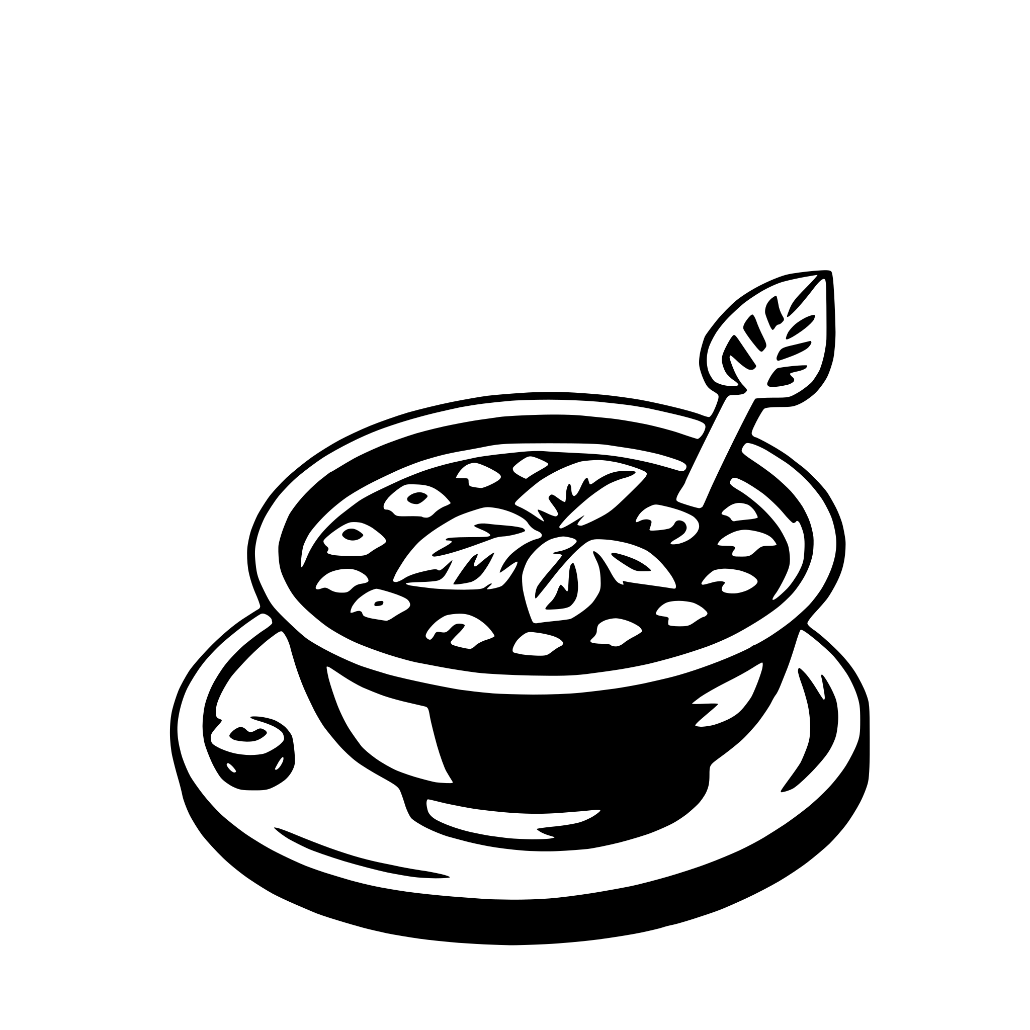 AI-generated SVG of a minestrone