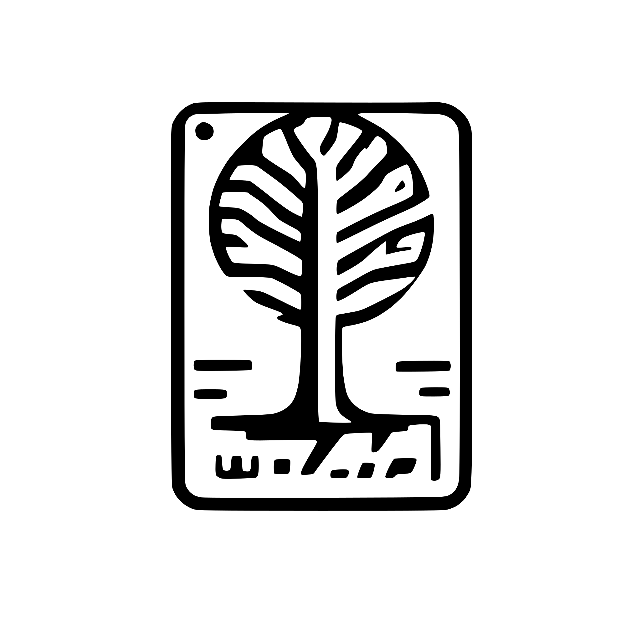 AI-generated SVG of a a simple rectangular invitation icon and a QR code in the middle instead oa a tree