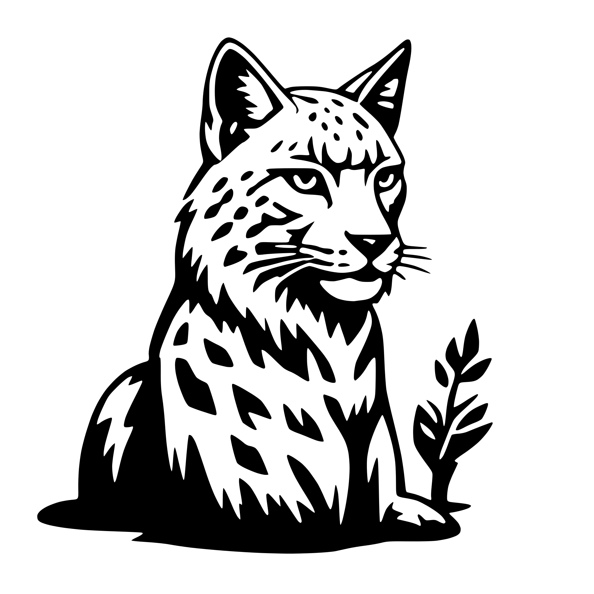 AI-generated SVG of 'lynx seo'