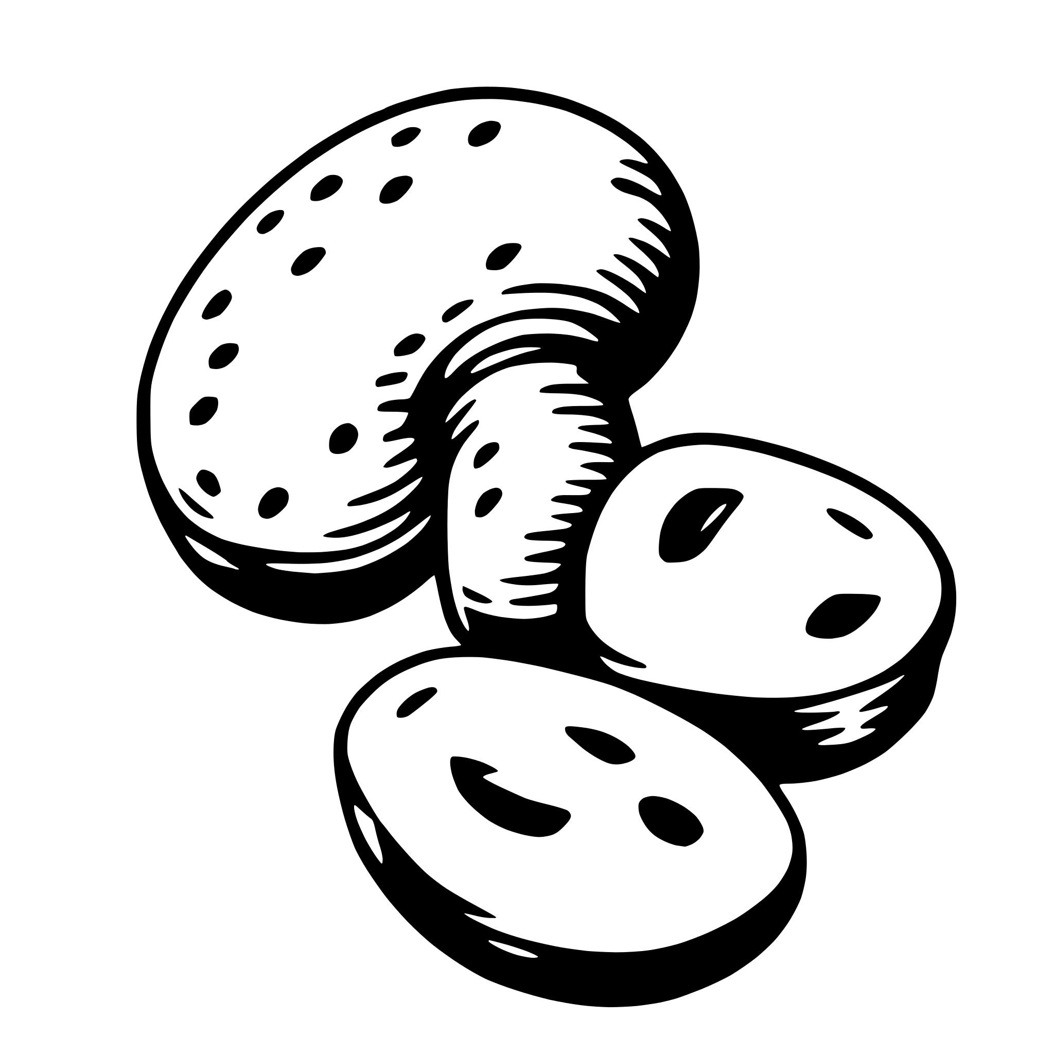 AI-generated SVG of a cashew
