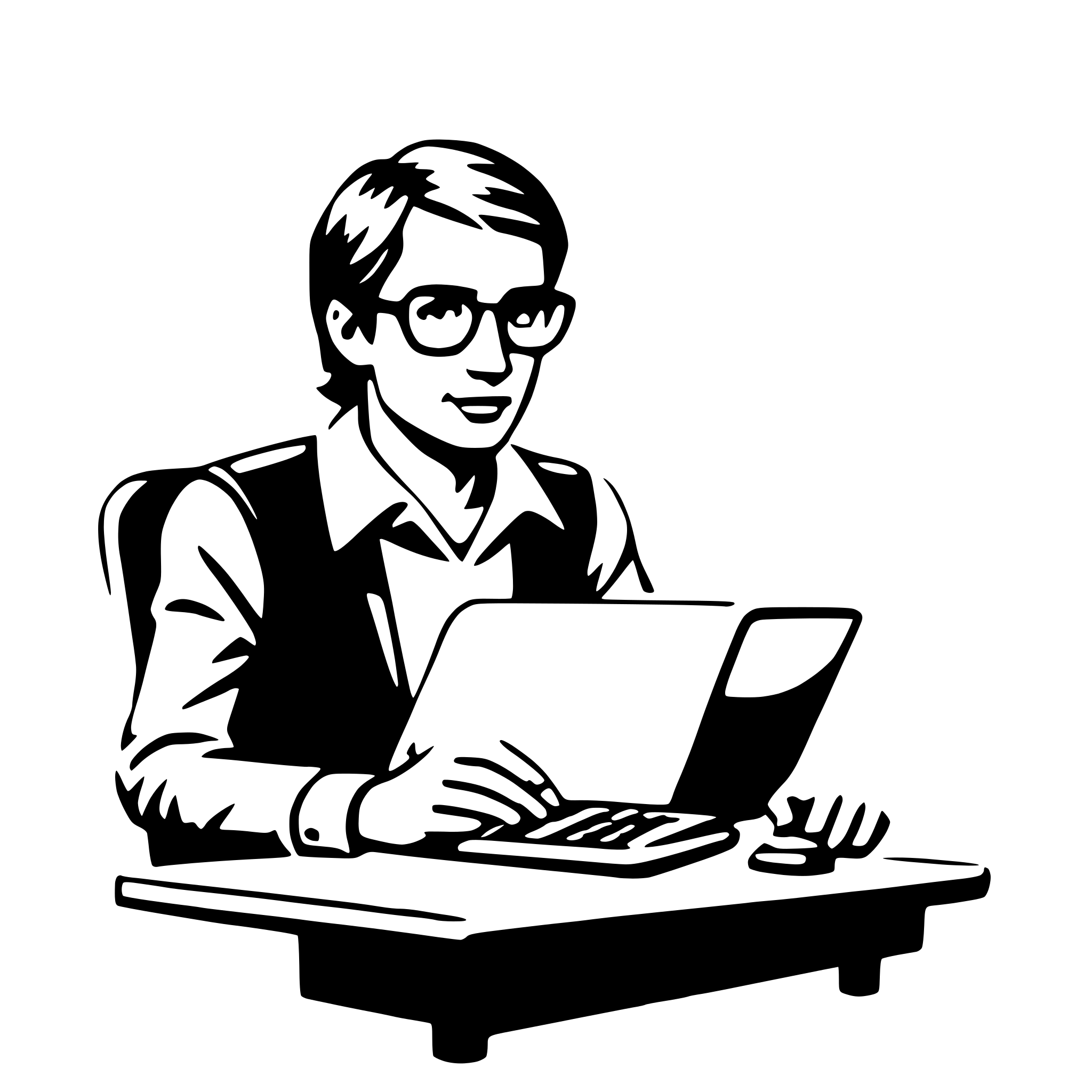 AI-generated SVG of 'it specialist'