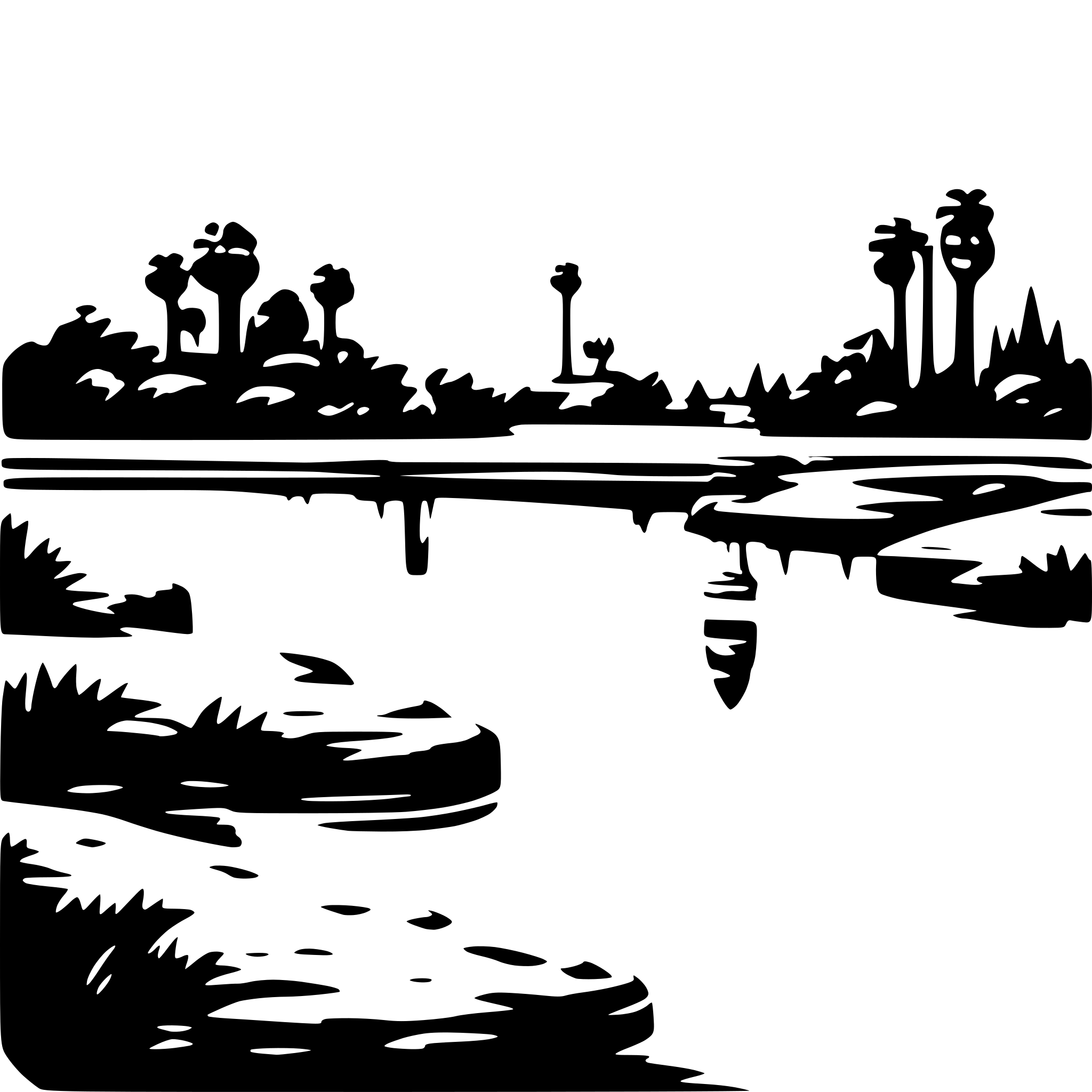 AI-generated SVG of 'La Brea Pitch Lake'