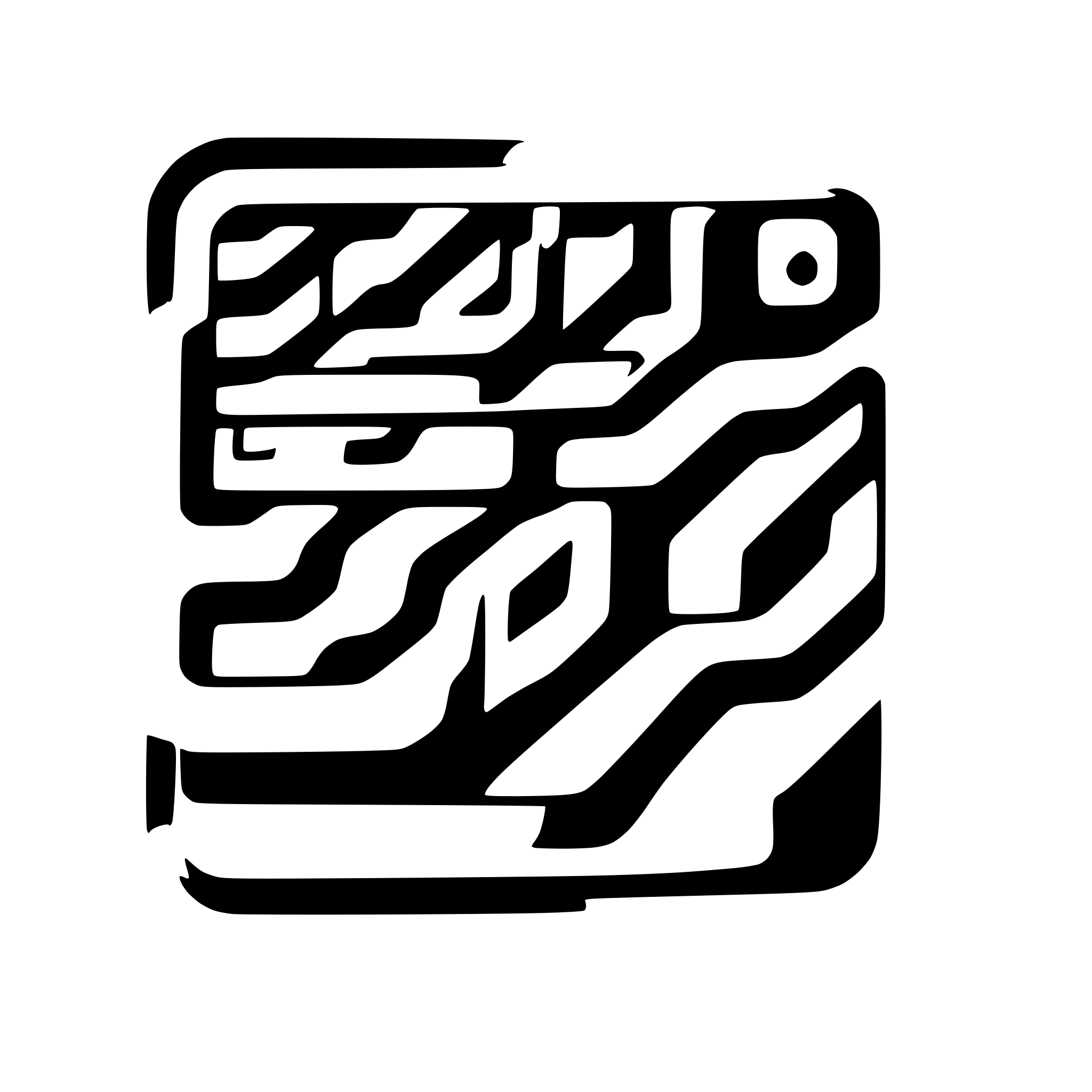 AI-generated SVG of 'keyboard key a'