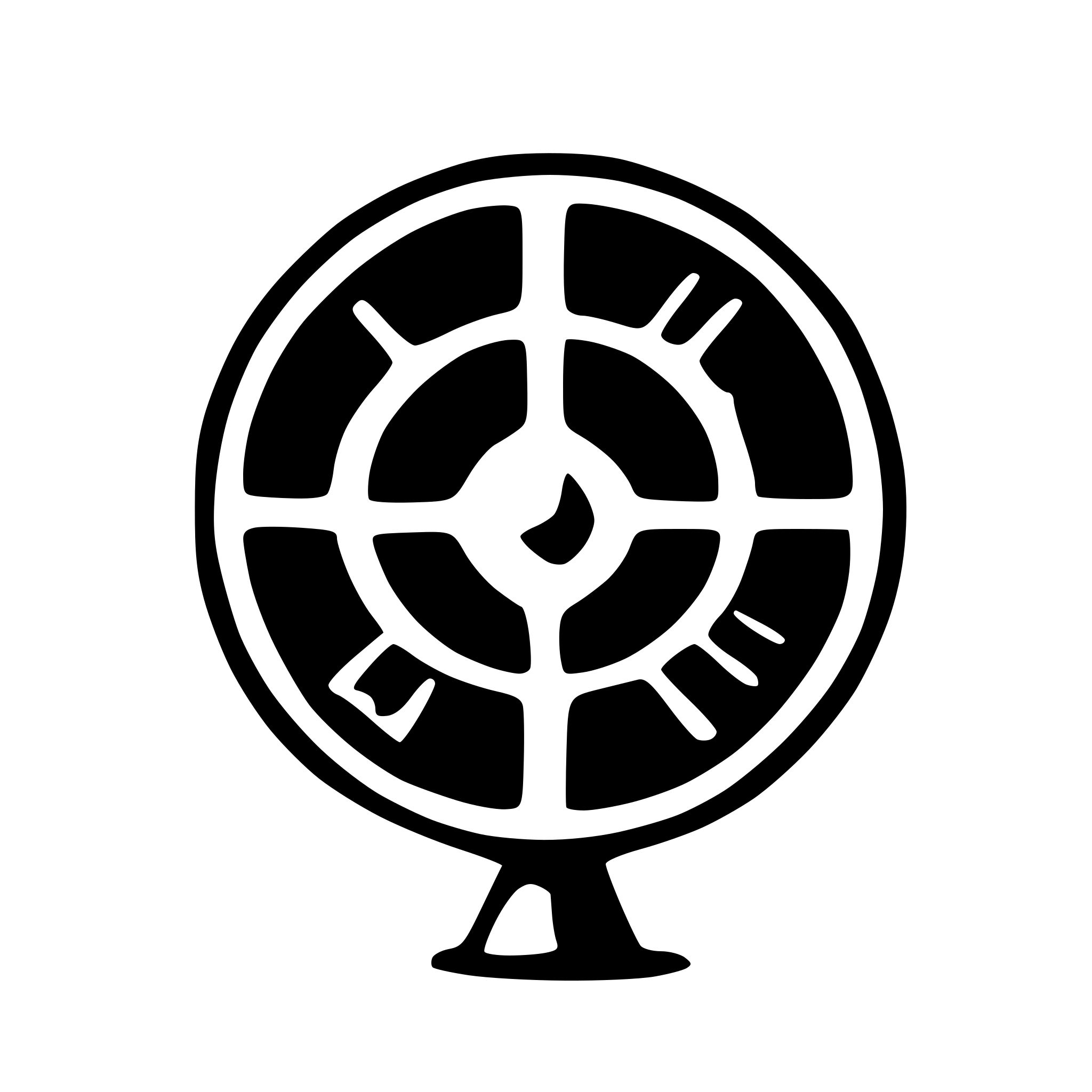 AI-generated SVG of a radar scan