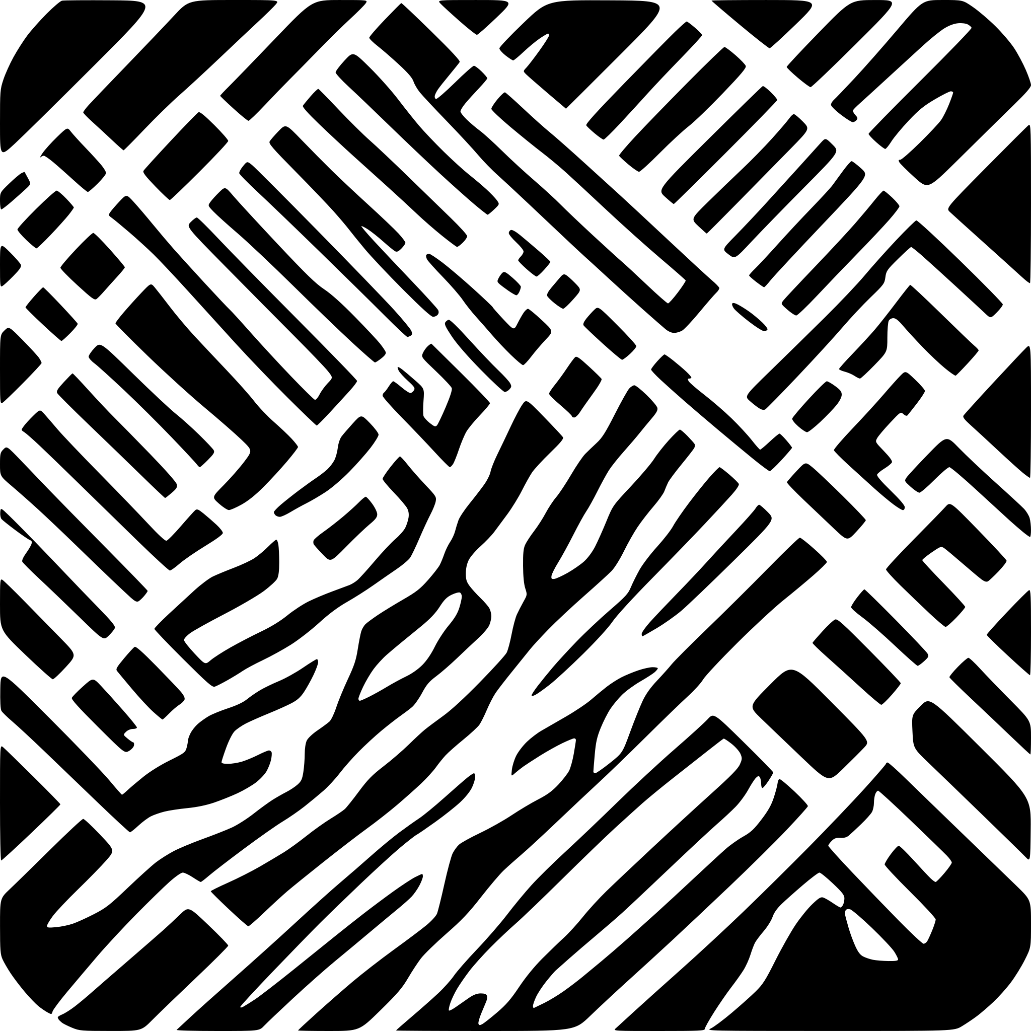 AI-generated SVG of 'asian pattern of lines'