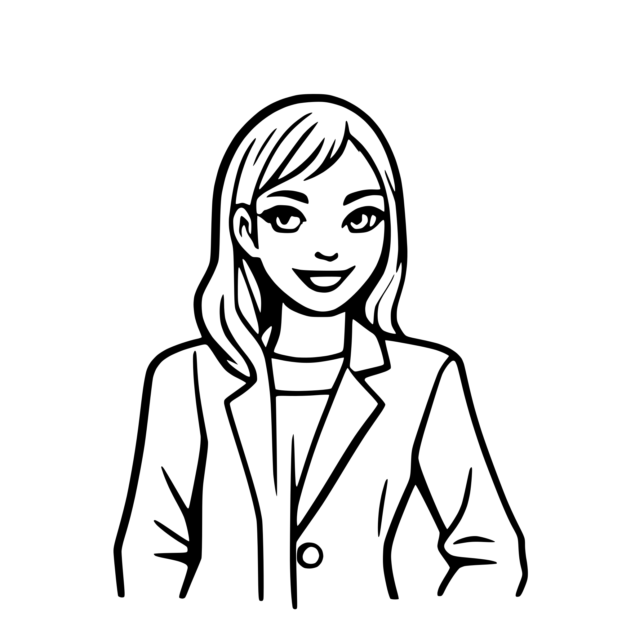 AI-generated SVG of 'sales crm'