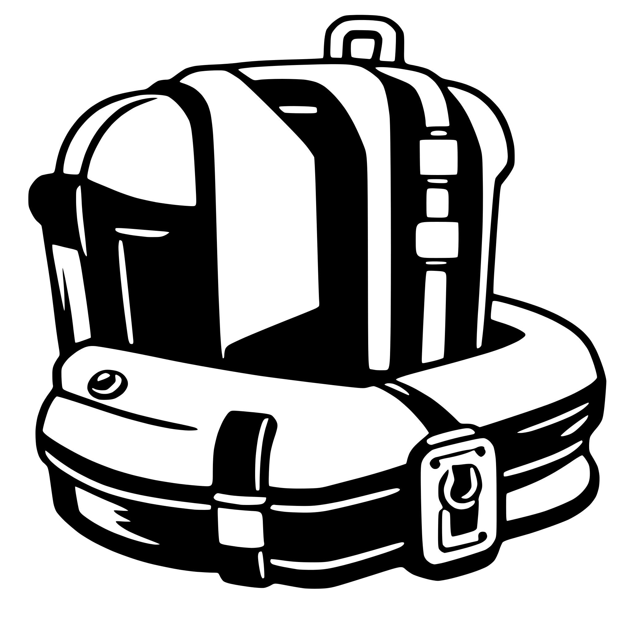 AI-generated SVG of a lifejacket