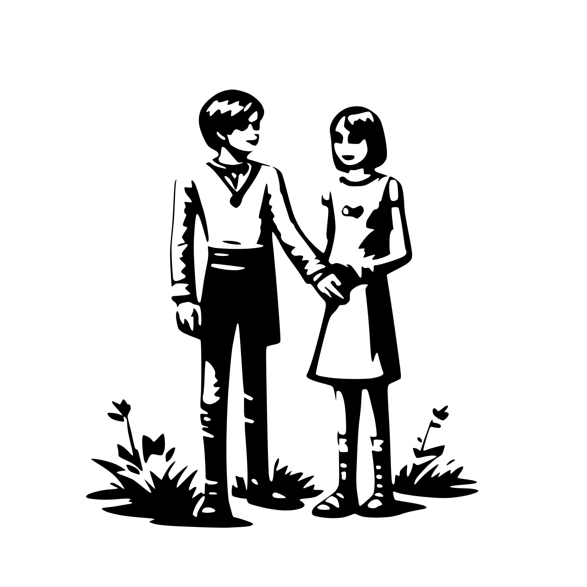 AI-generated SVG of 'I got you  BLUE'