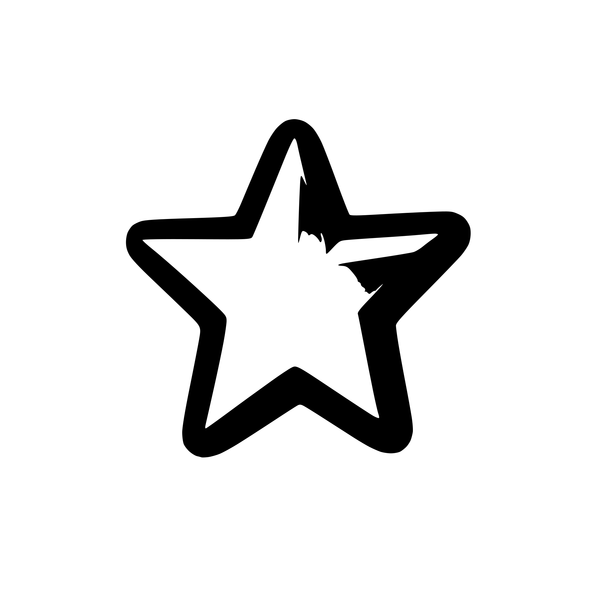 AI-generated SVG of a star