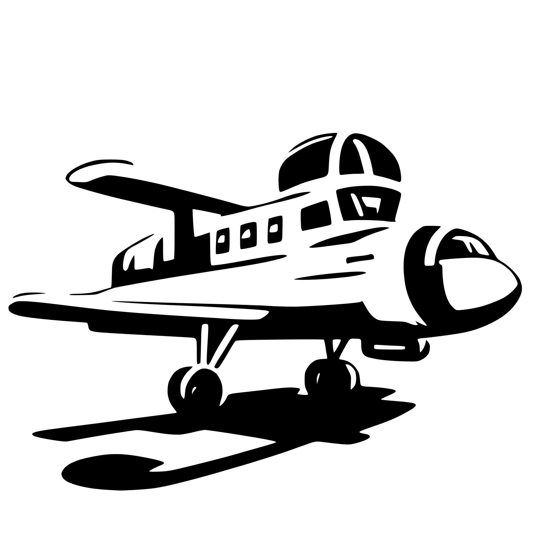AI-generated SVG of a airplane