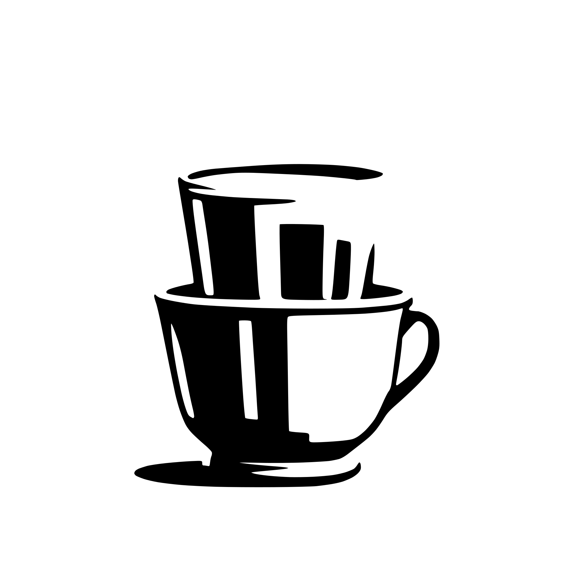 AI-generated SVG of a cup