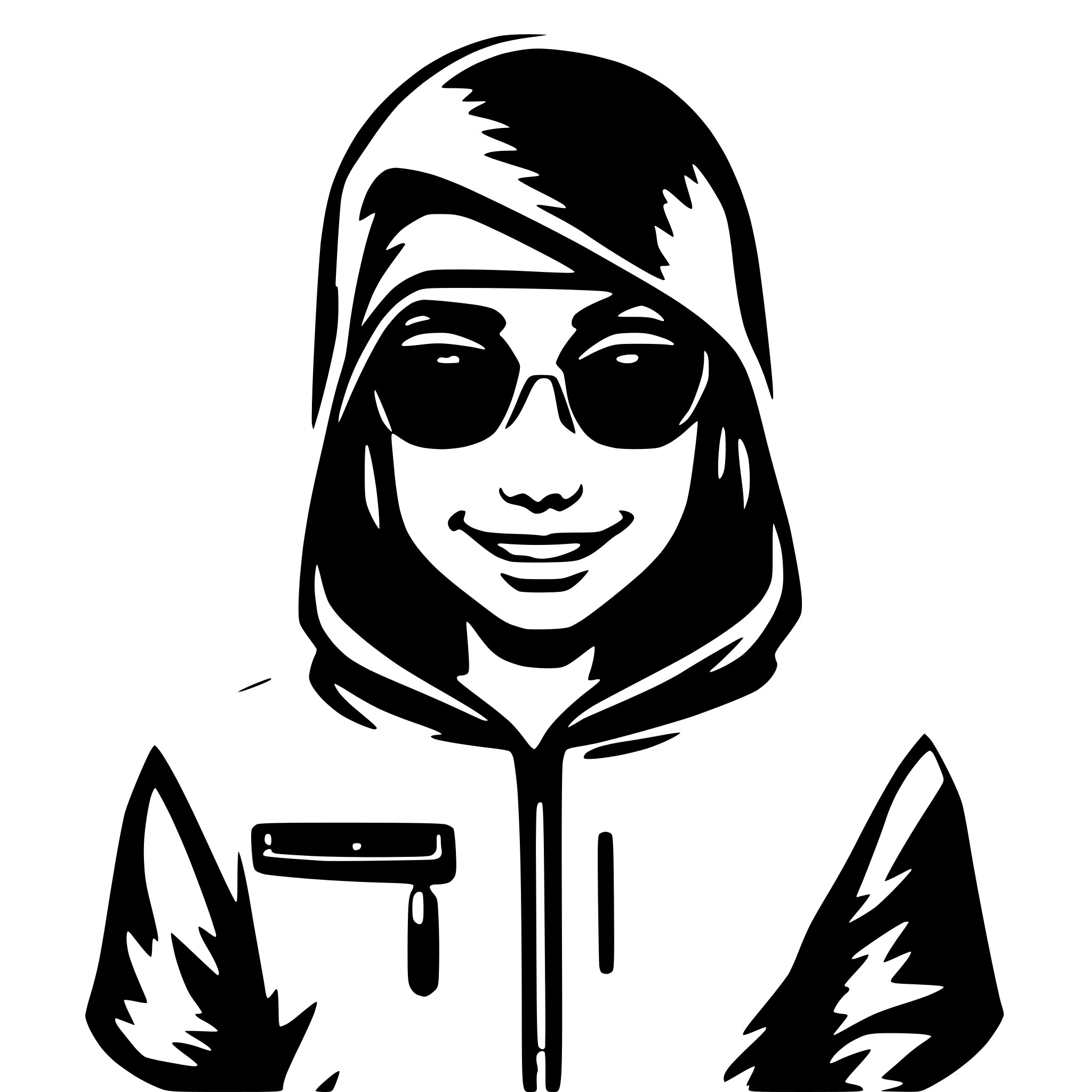 AI-generated SVG of a cute hacker avatar
