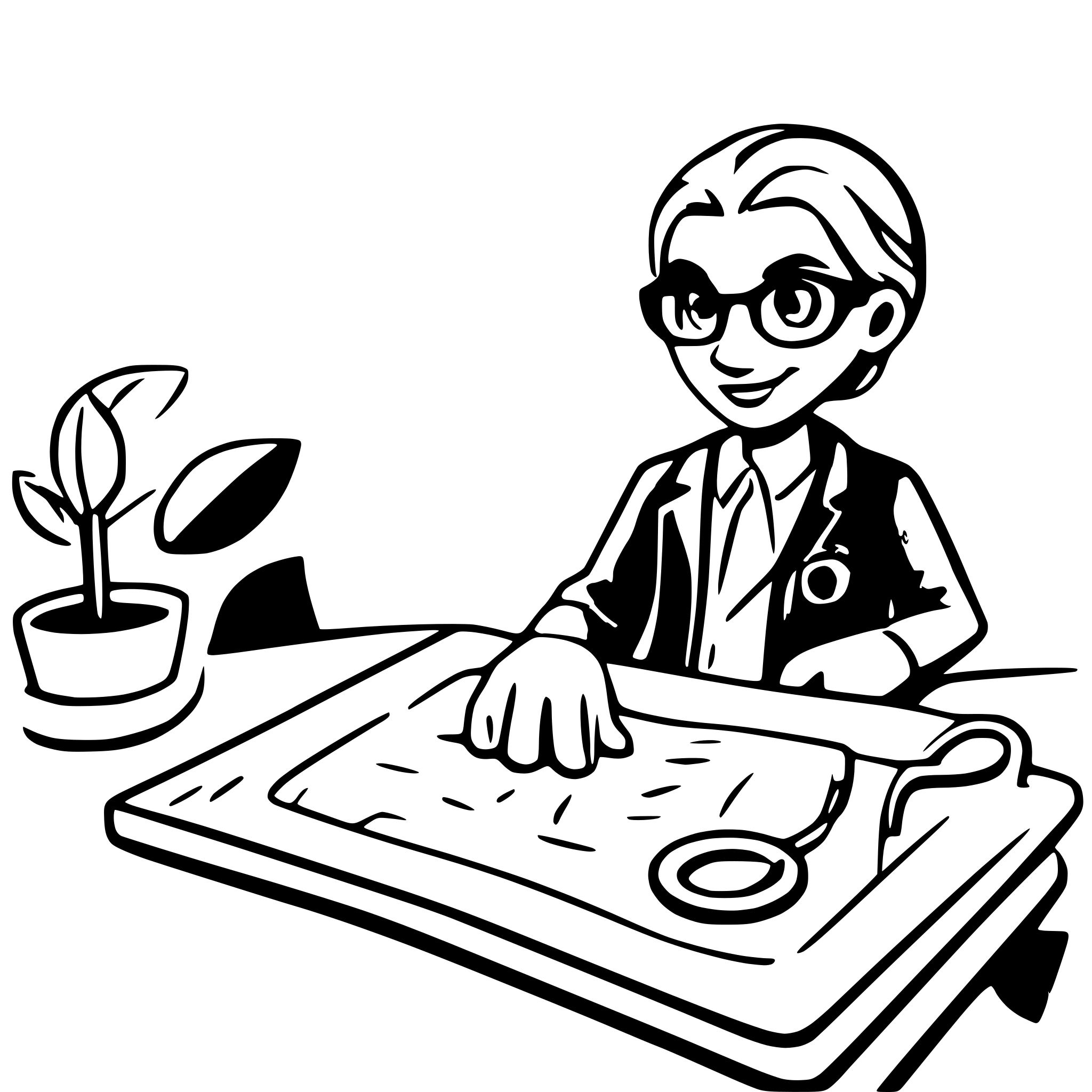 AI-generated SVG of a genearte a doctor and patient application background wallpaper