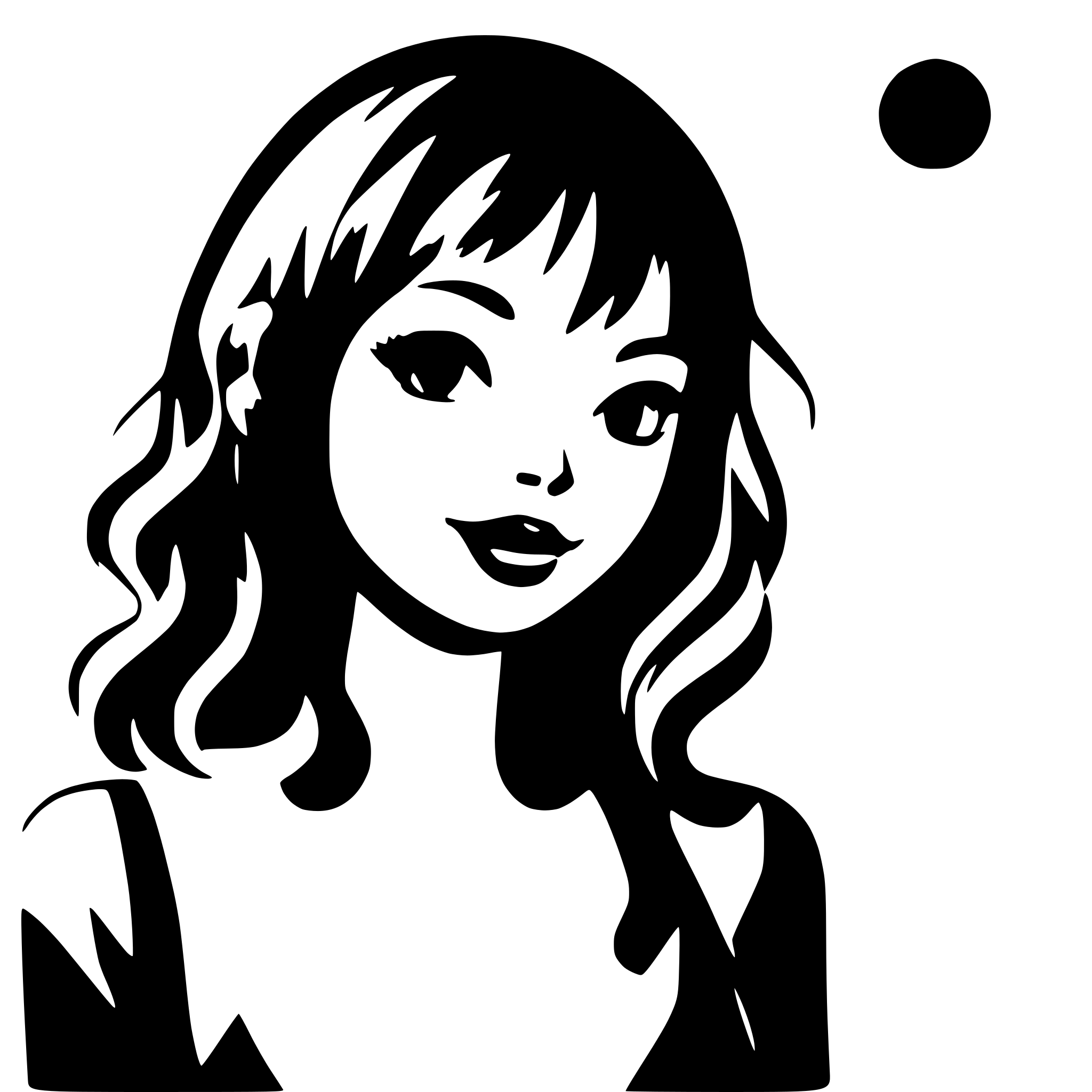 AI-generated SVG of 'a black record'