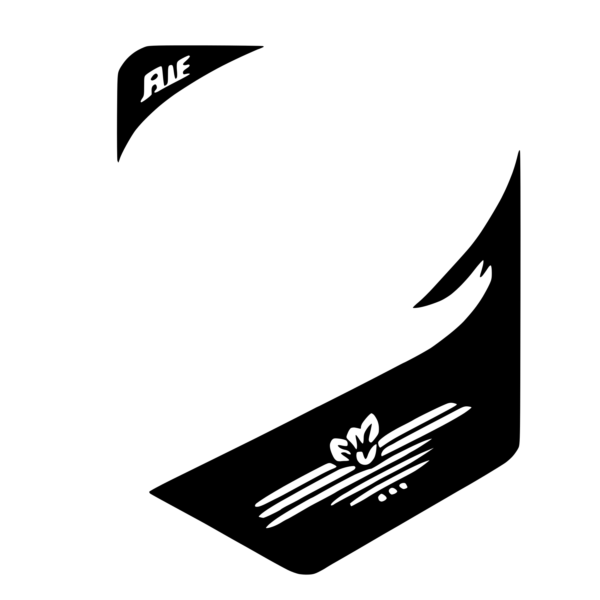 AI-generated SVG of a brochure