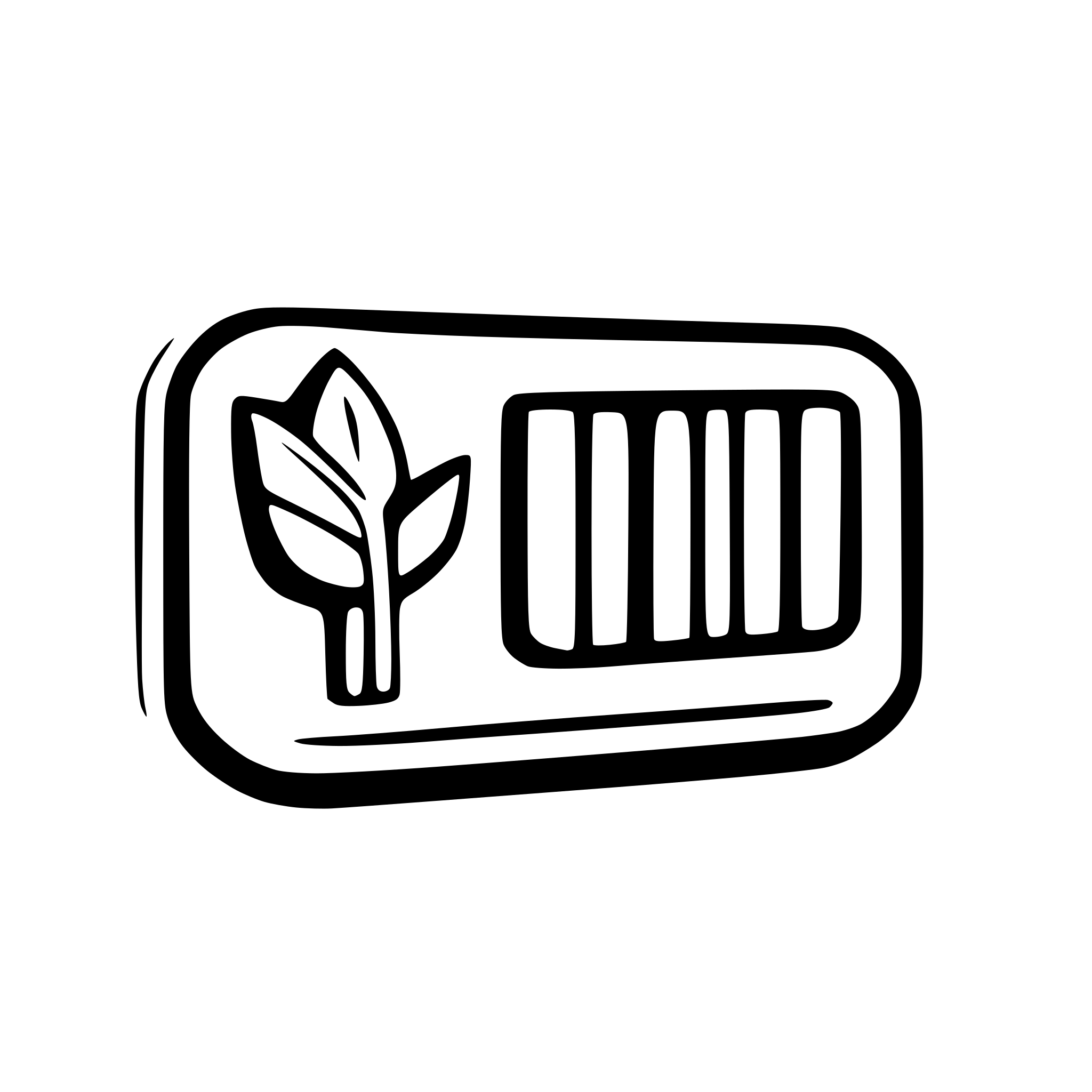 AI-generated SVG of a tech logo typography