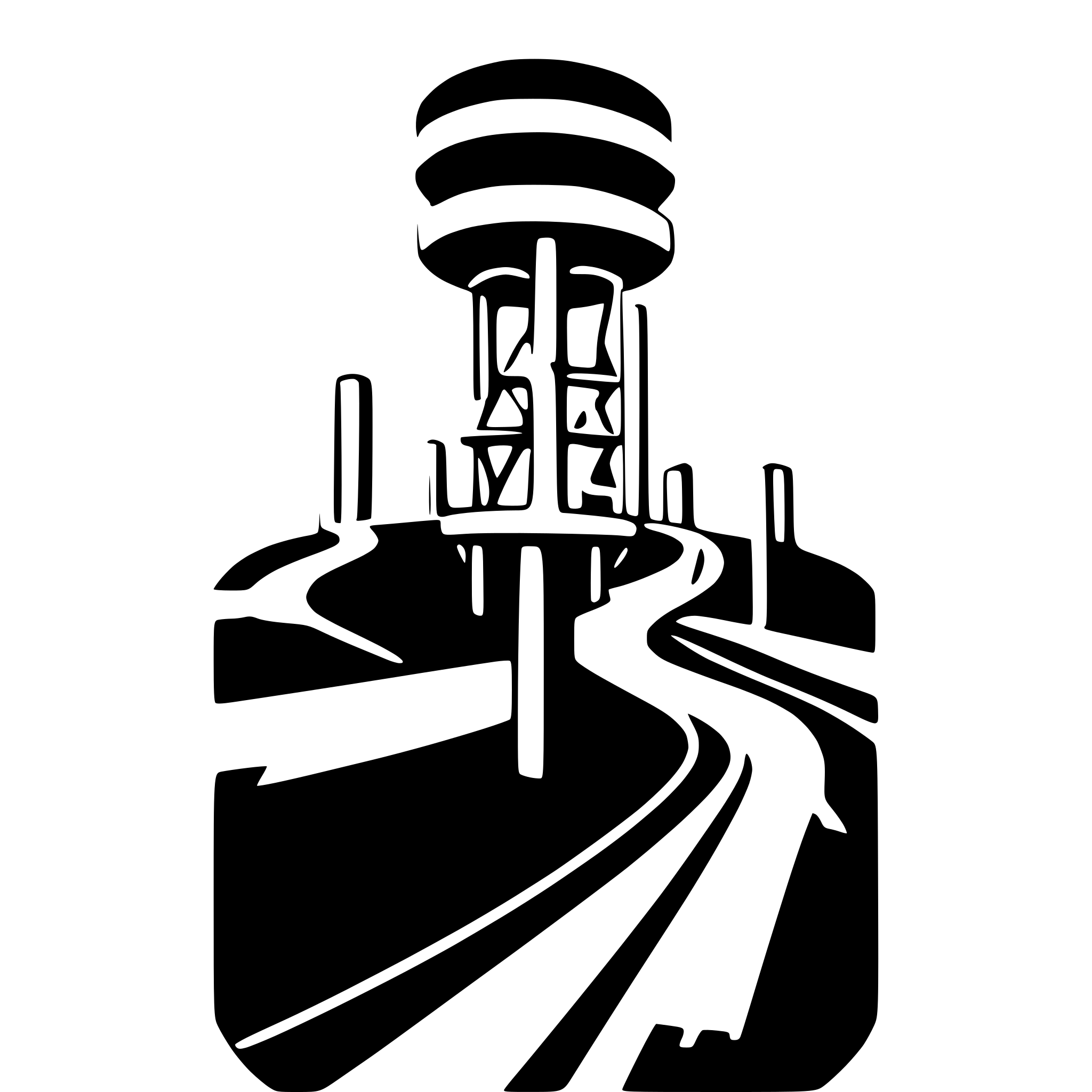 AI-generated SVG of a CDN Network Animation