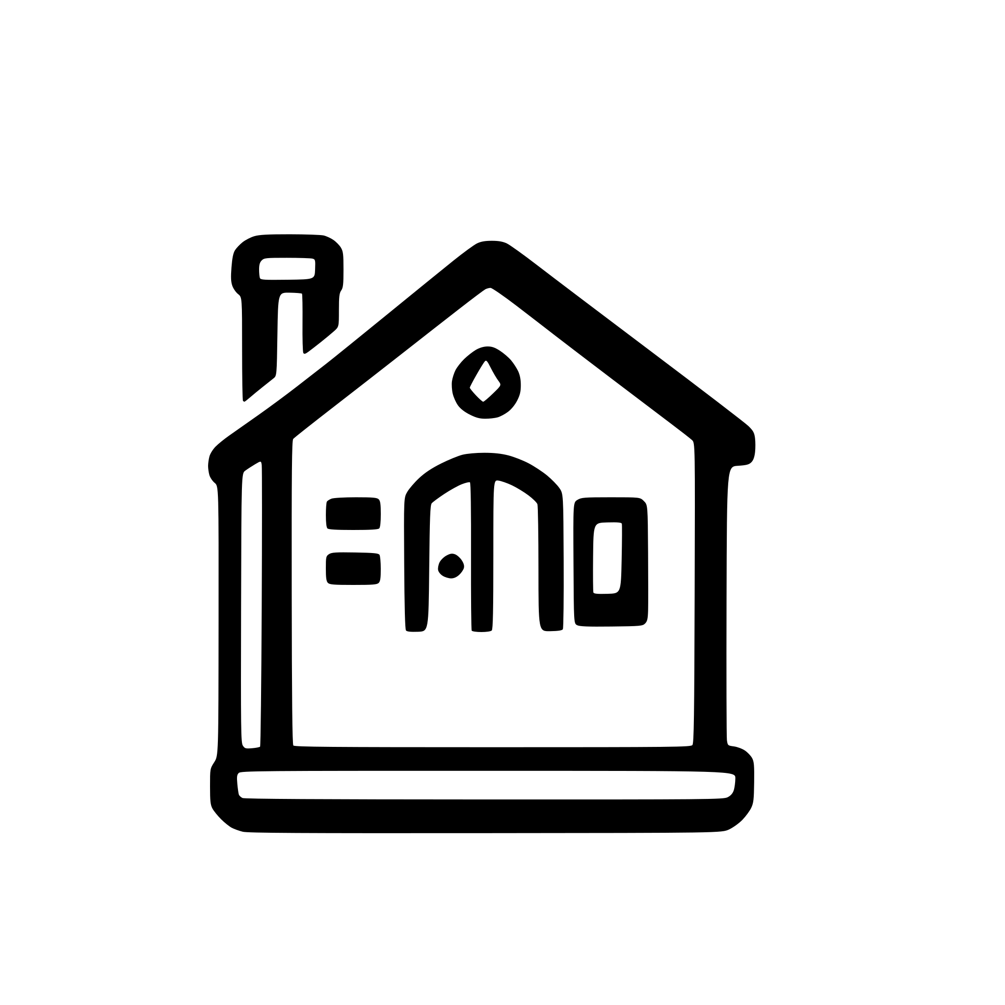 AI-generated SVG of a house