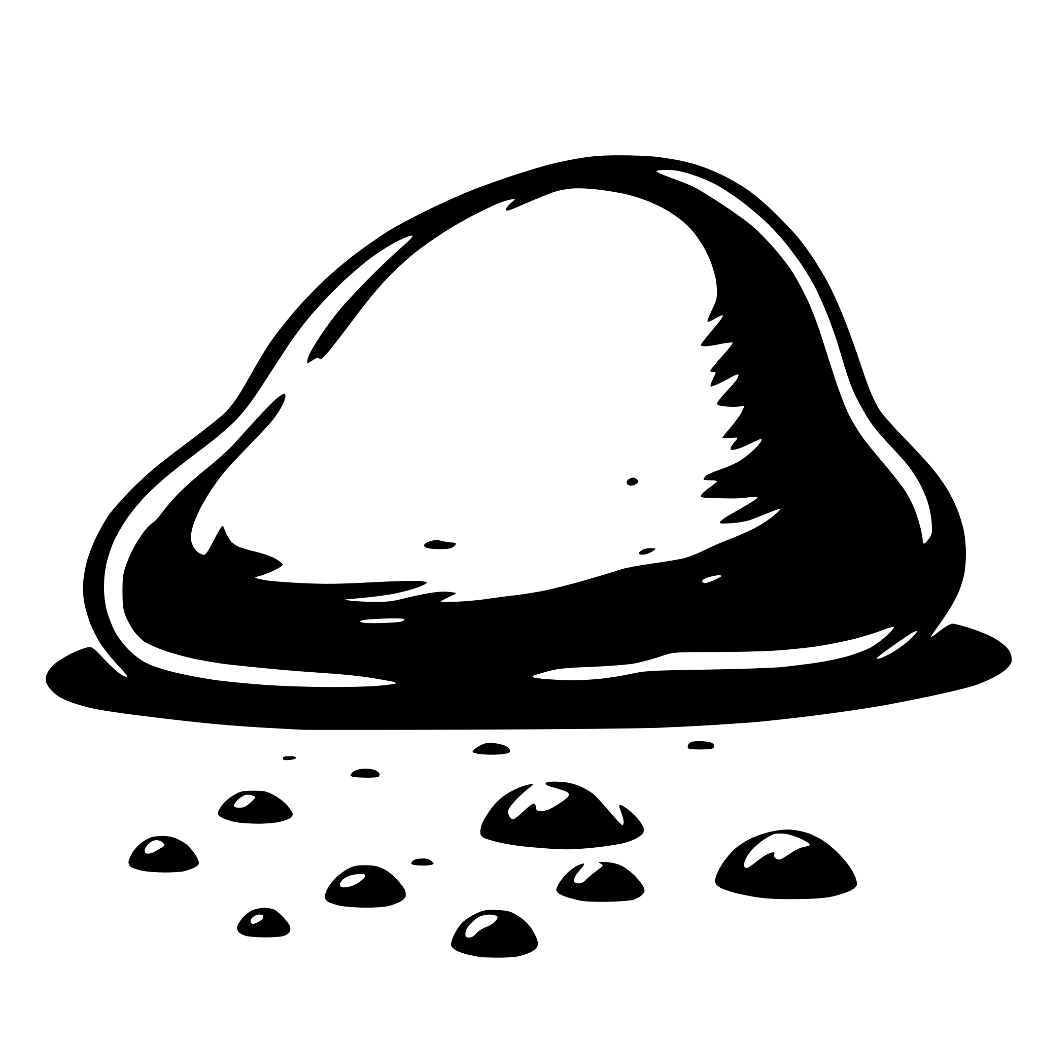 AI-generated SVG of 'blob picture'